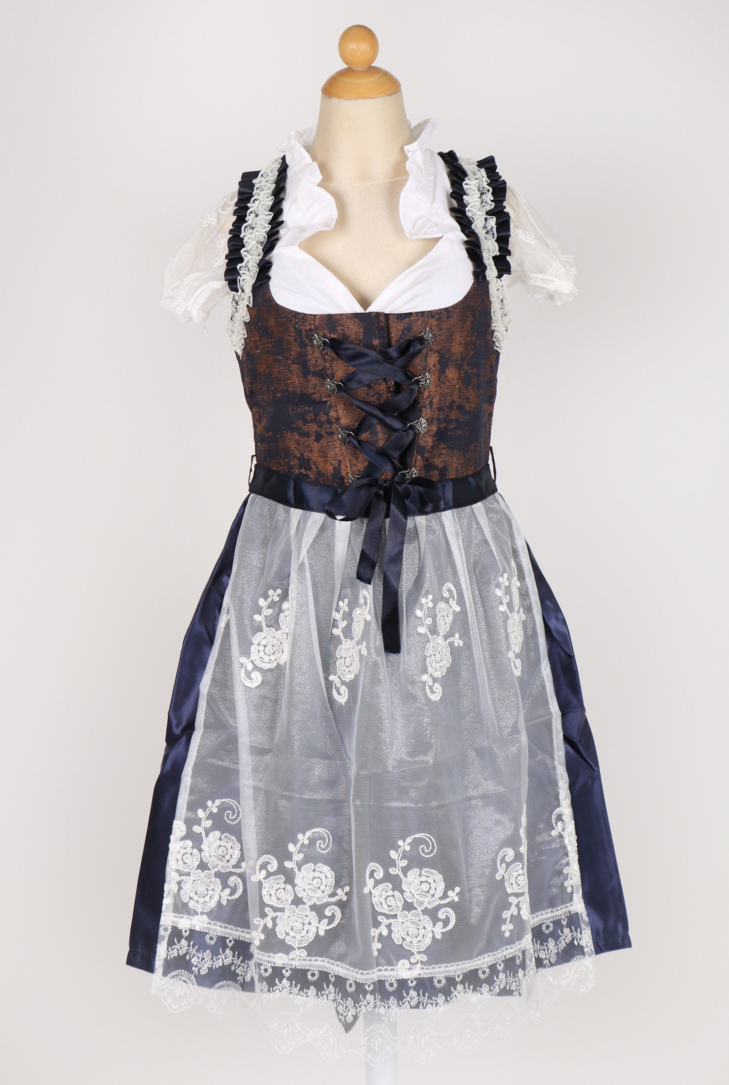 MYTRACHTENSTADL Dirndl klassisches Trachtenkleid für Mädchen und Damen mehr