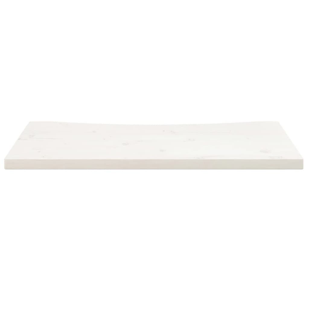 vidaXL Schreibtischplatte Schreibtischplatte Weiß 80x40x2,5 cm günstig online kaufen