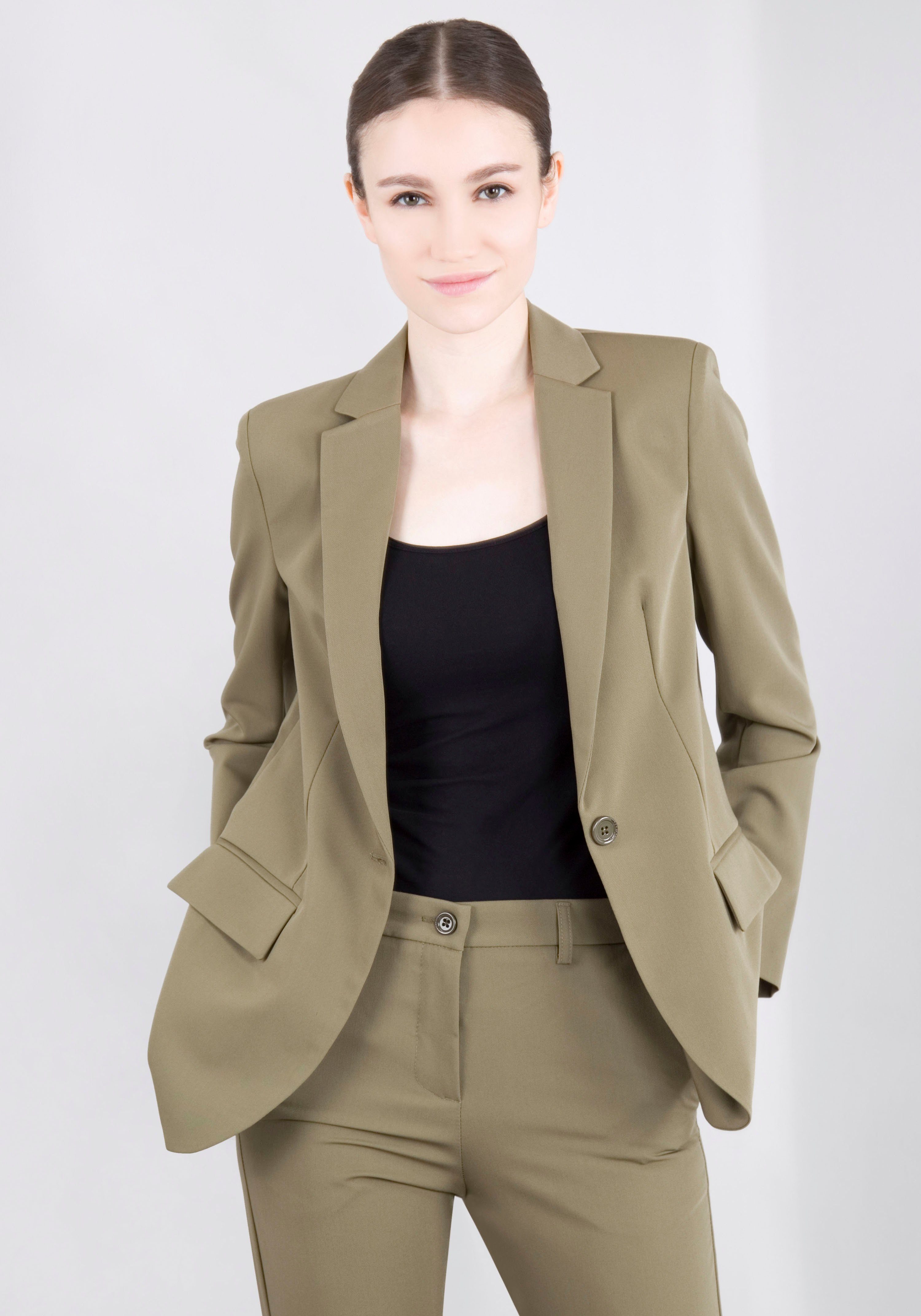 IMPERIAL Blusenblazer Boyfriend-Blazer olive