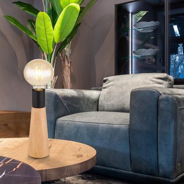 Globo Tischleuchte Tischleuchte Schlafzimmer mit Schalter Tischlampe Wohnzimmer Flur