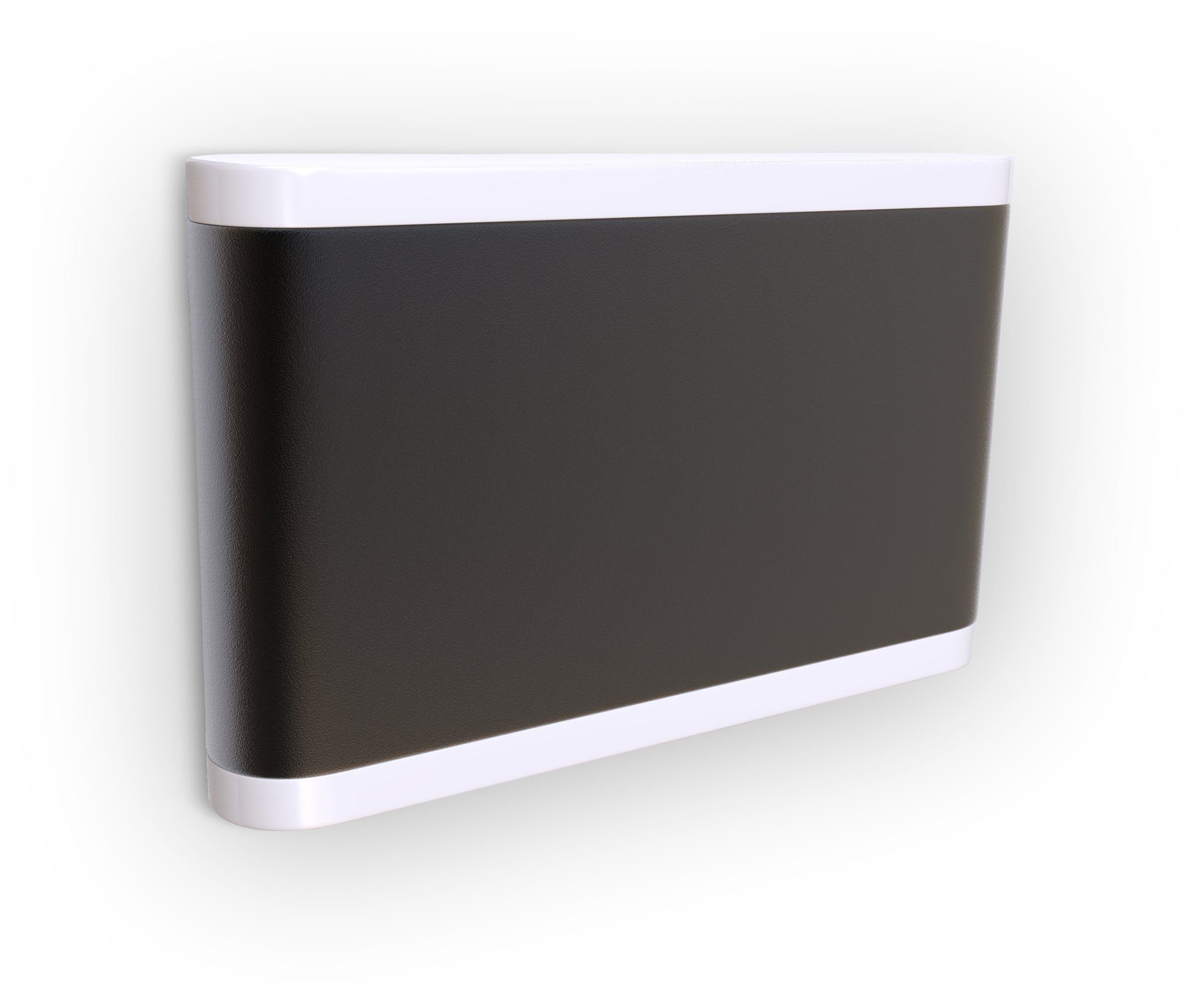 Strahler LED Wand-Spot B.K.Licht Außen-Wandleuchte, LED Außenleuchte IP44 integriert, Neutralweiß, fest schwarz Fassaden-Lampe LED