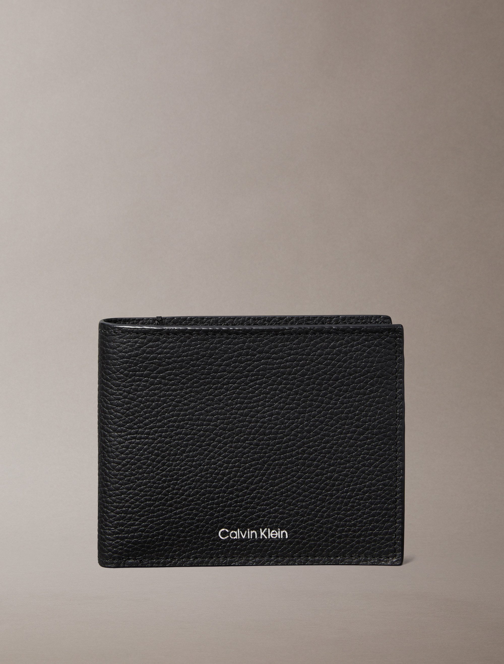 Calvin Klein Geldbörse FOIL EMBOSS EW BILL FOLD, mit Calvin Klein-Label