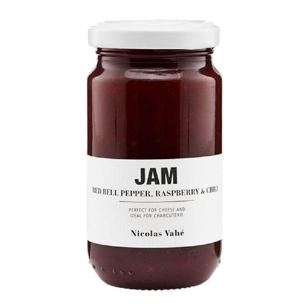 Nicolas Vahé Fruchtaufstrich Paprika, Himbeere Chili Konfitüre (240g)