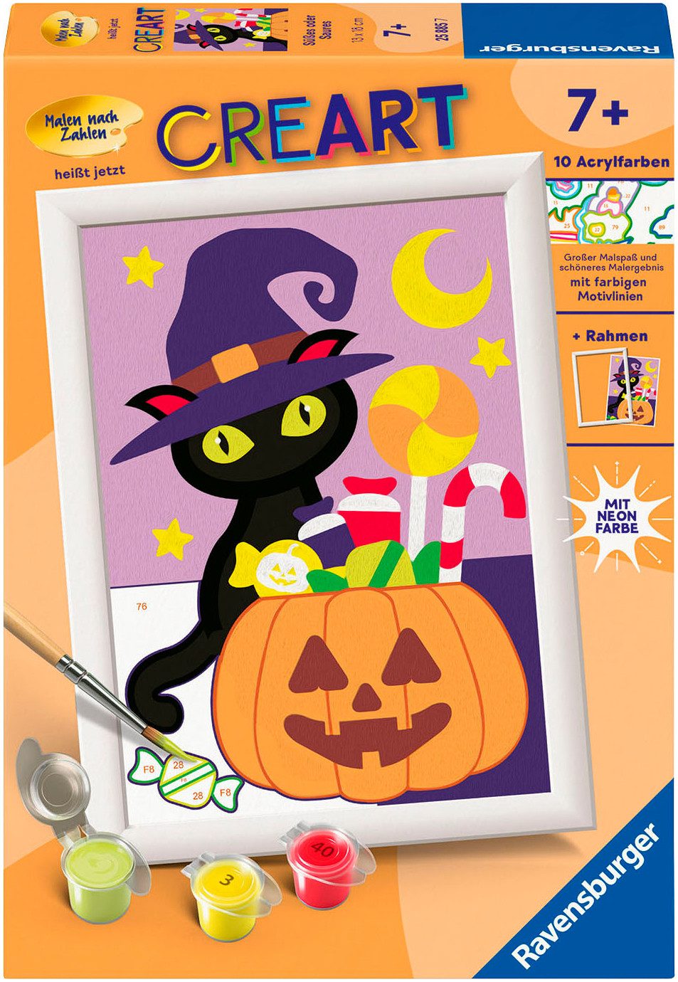 Ravensburger Malen nach Zahlen CreArt, Süßes oder Saures, Made in Europe