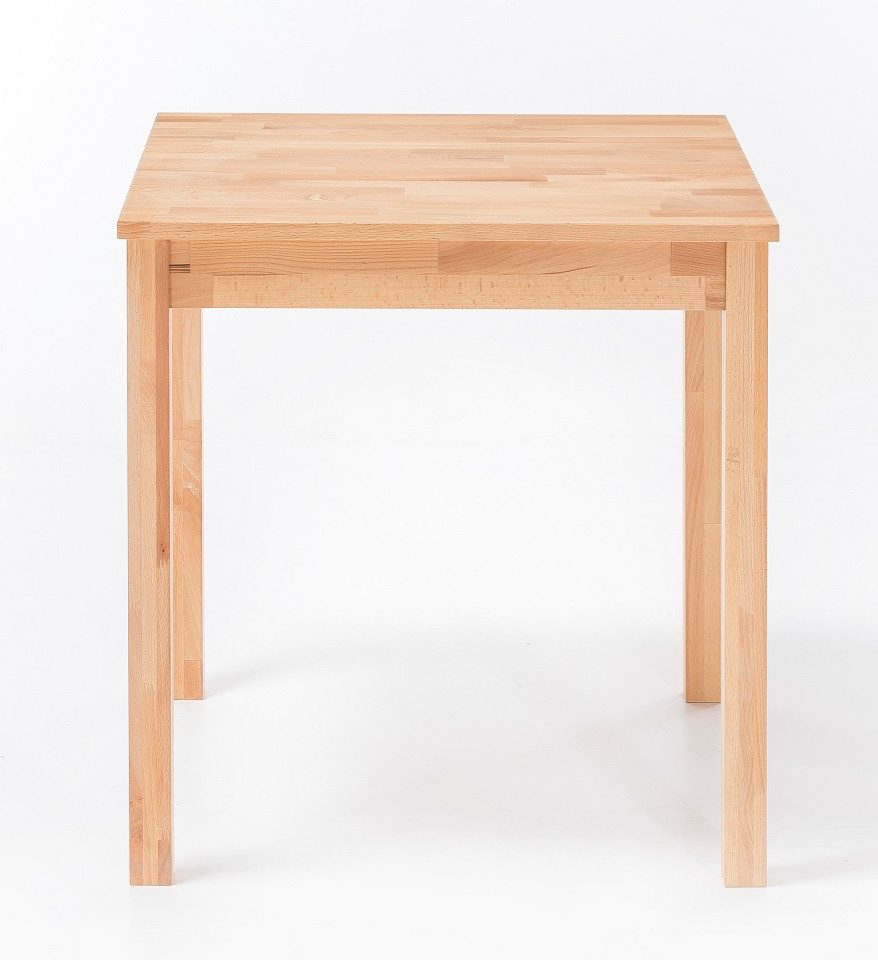 MCA furniture Esstisch Esszimmertisch Alfons, 50X70, Kernbuche massiv (no-Set)