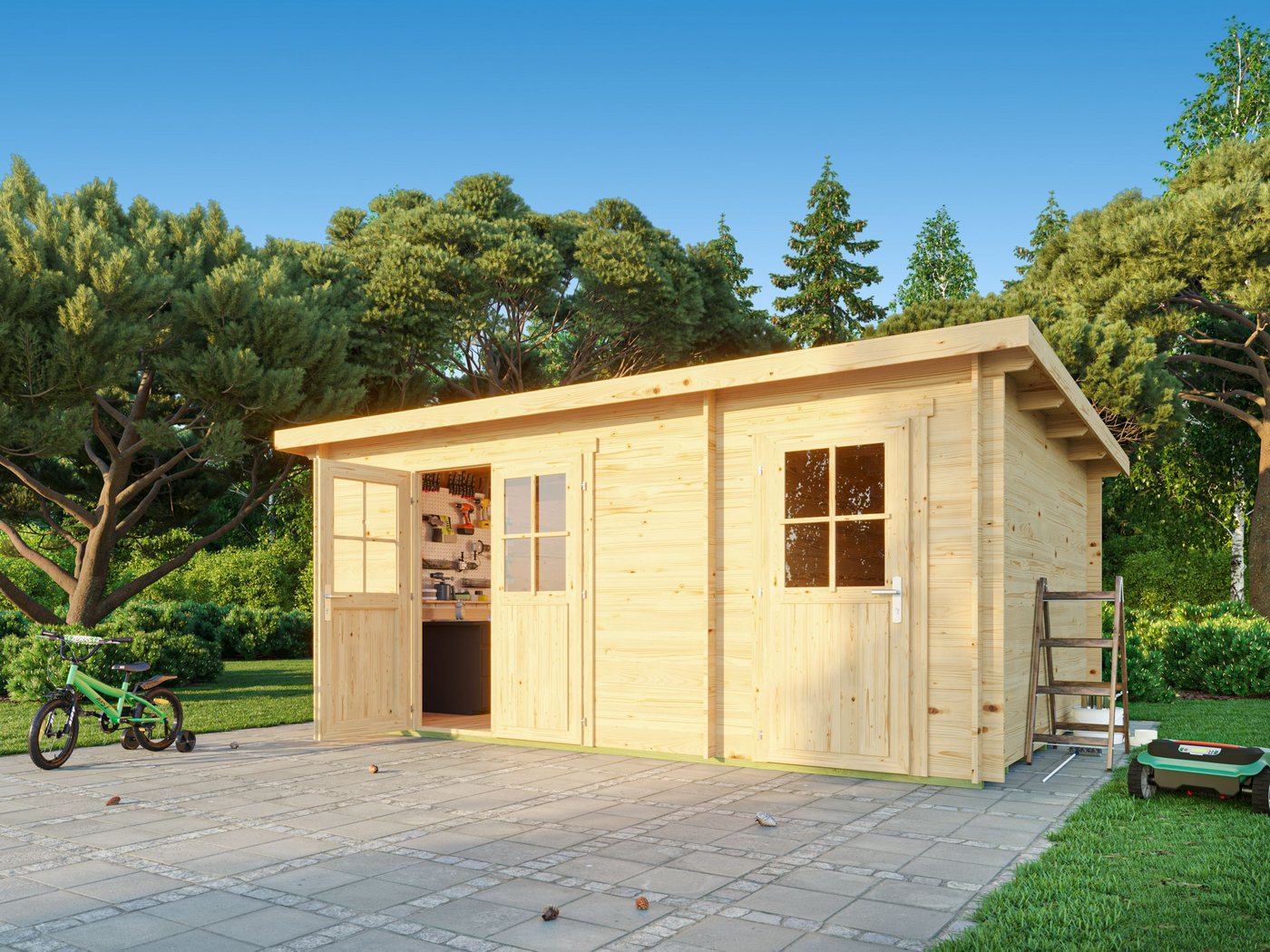 Fjordholz Gartenhaus Ezra 5H