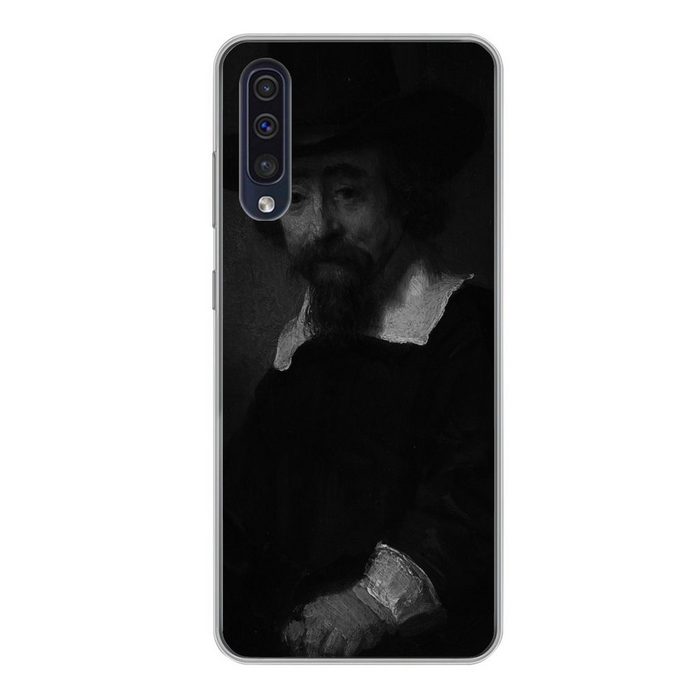 MuchoWow Handyhülle Porträt von Dr. Ephraïm Bueno - Rembrandt van Rijn Handyhülle Samsung Galaxy A50 Smartphone-Bumper Print Handy