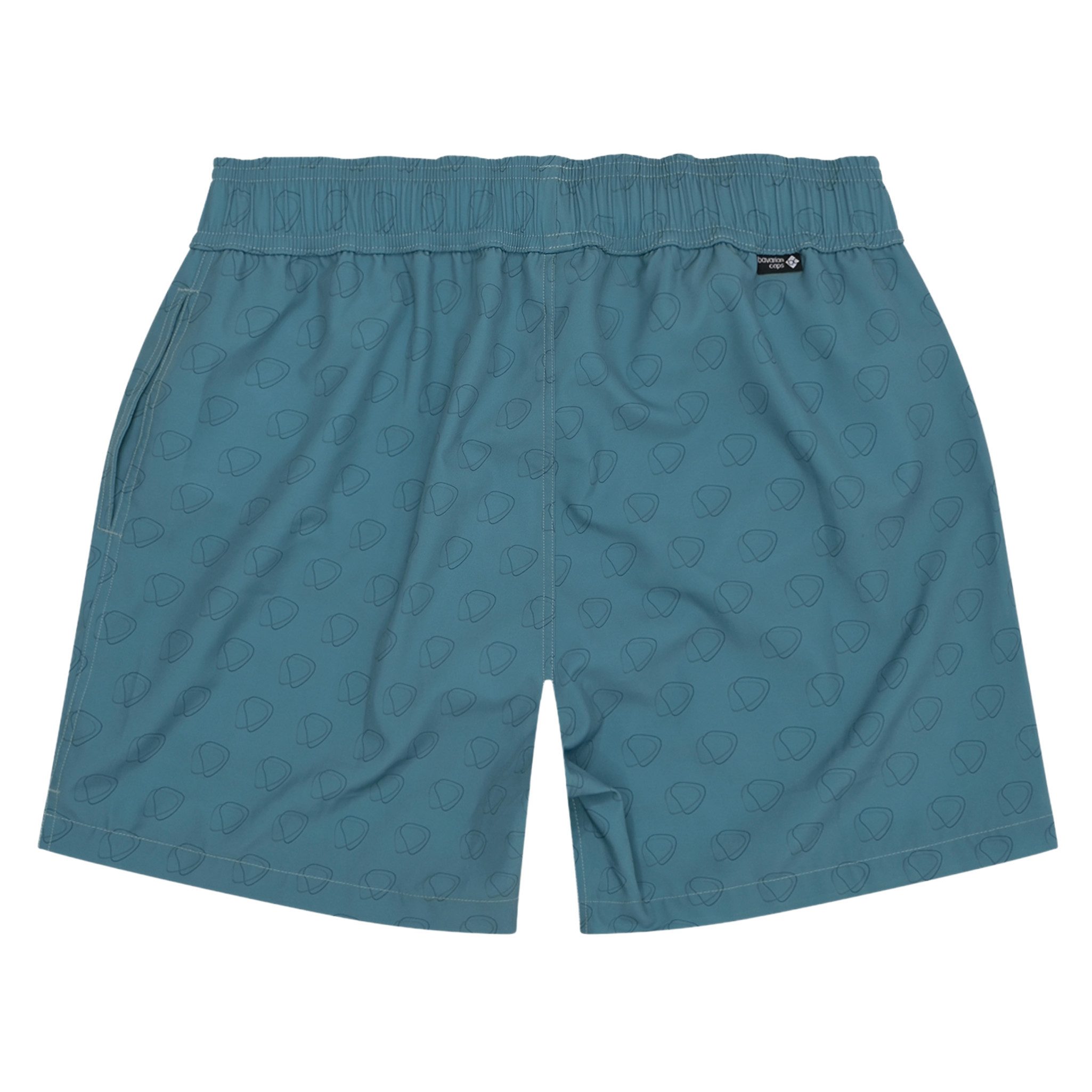 Bavarian Caps Badehose Bavarian Caps Badehose "Pumuckl surft" - graublau (B günstig online kaufen