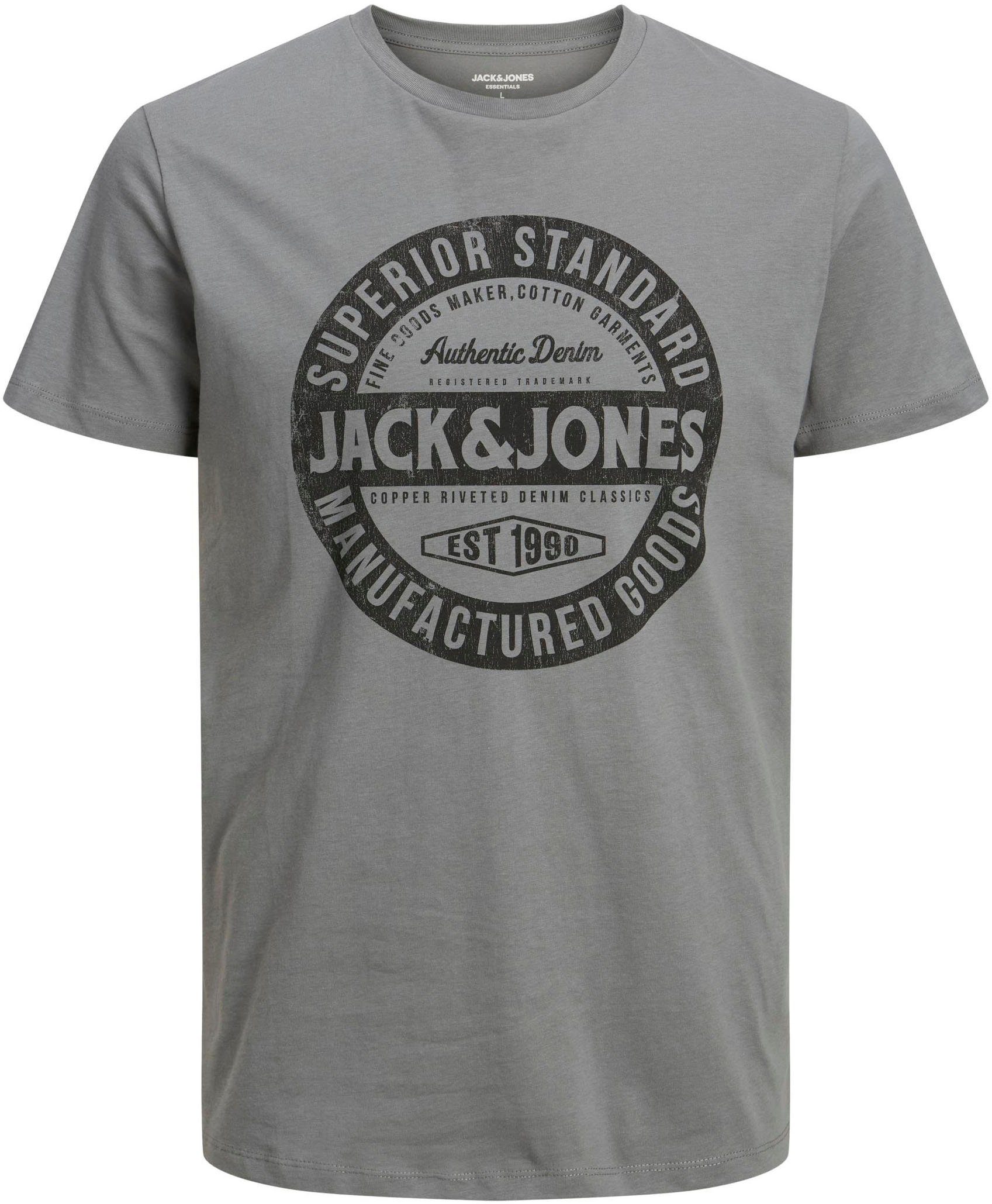 Jack & Jones Rundhalsshirt Sedona SS TEE JJEJEANS 23/24 NOOS O-NECK Sage