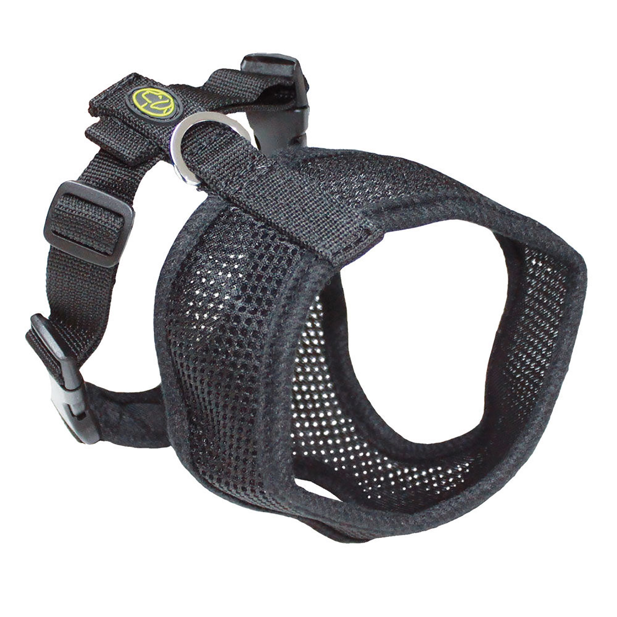 Schecker Geschirr Mesh Original Leichtgeschirr - Hundegeschirr - schwarz, Mesh