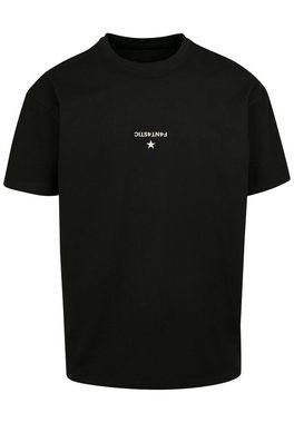 F4NT4STIC T-Shirt Geometric Grau Print