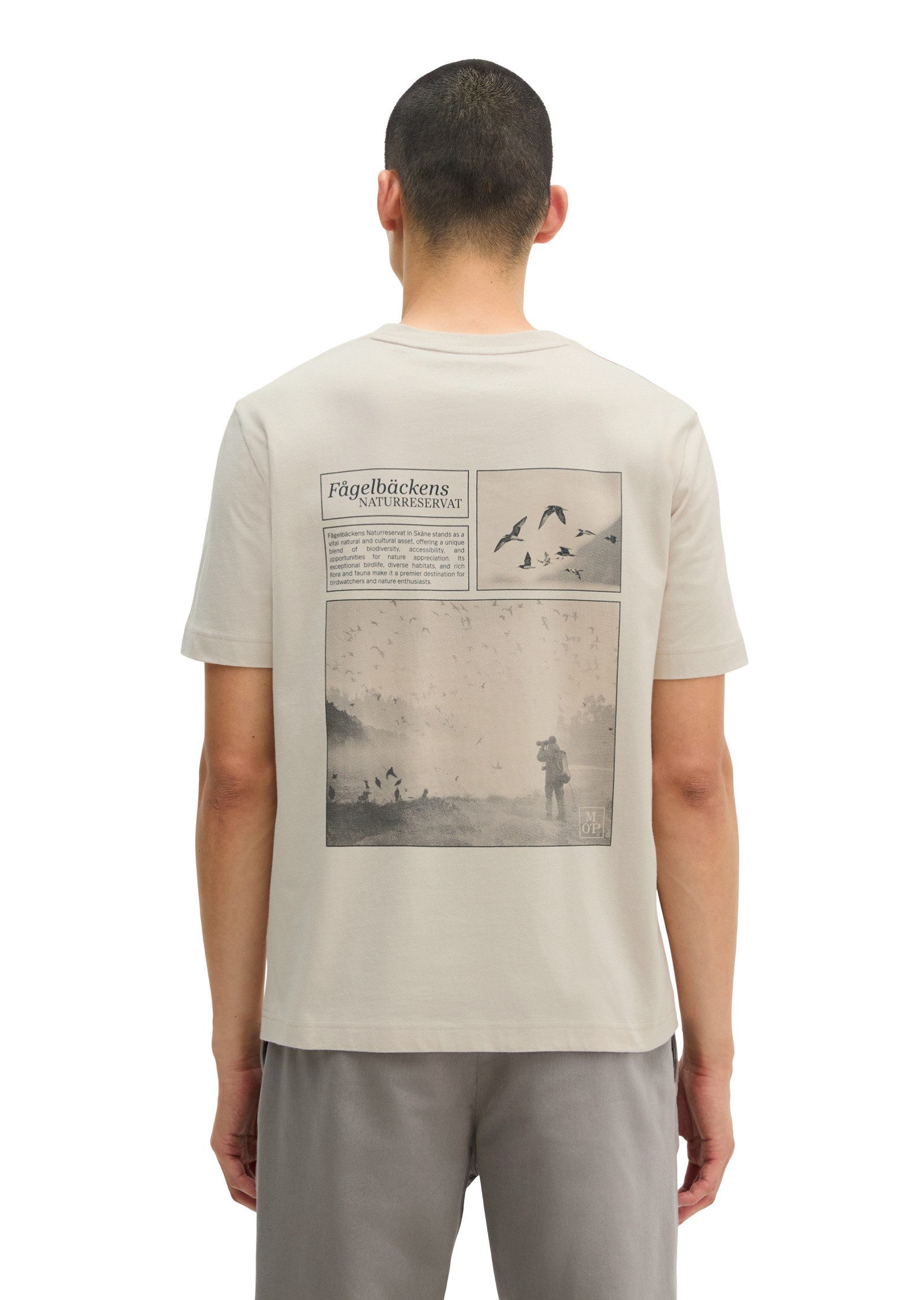Marc O'Polo T-Shirt aus regenerativer Bio-Baumwolle
