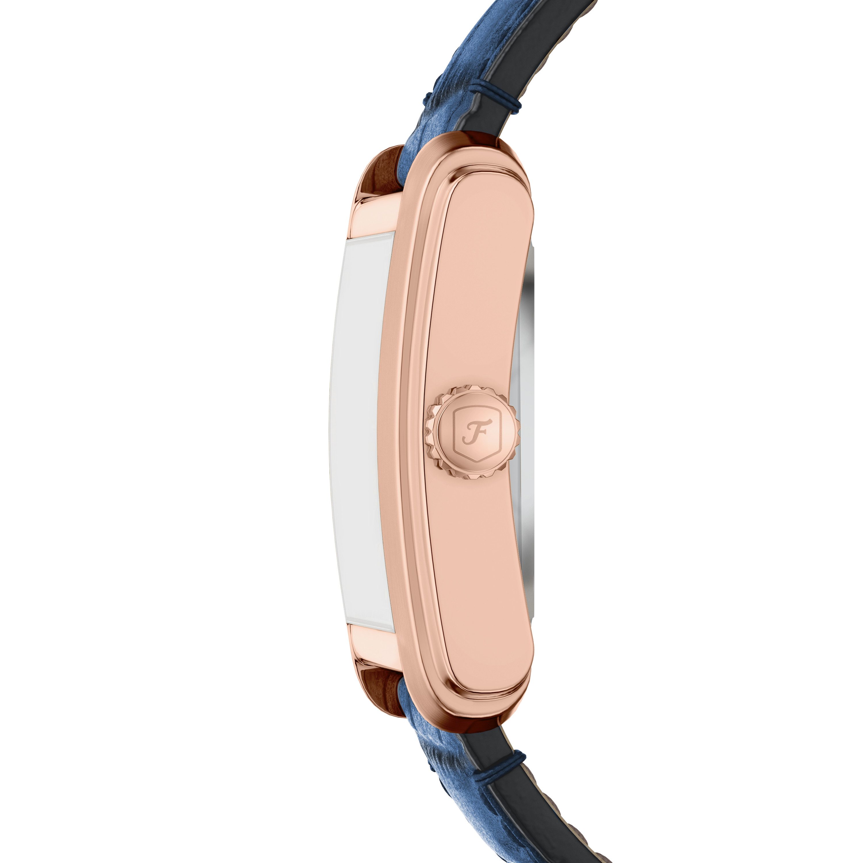 Fossil Automatikuhr CARRAWAY ME3274, Armbanduhr, Herrenuhr, Mechanische Uhr, Lederarmband, analog