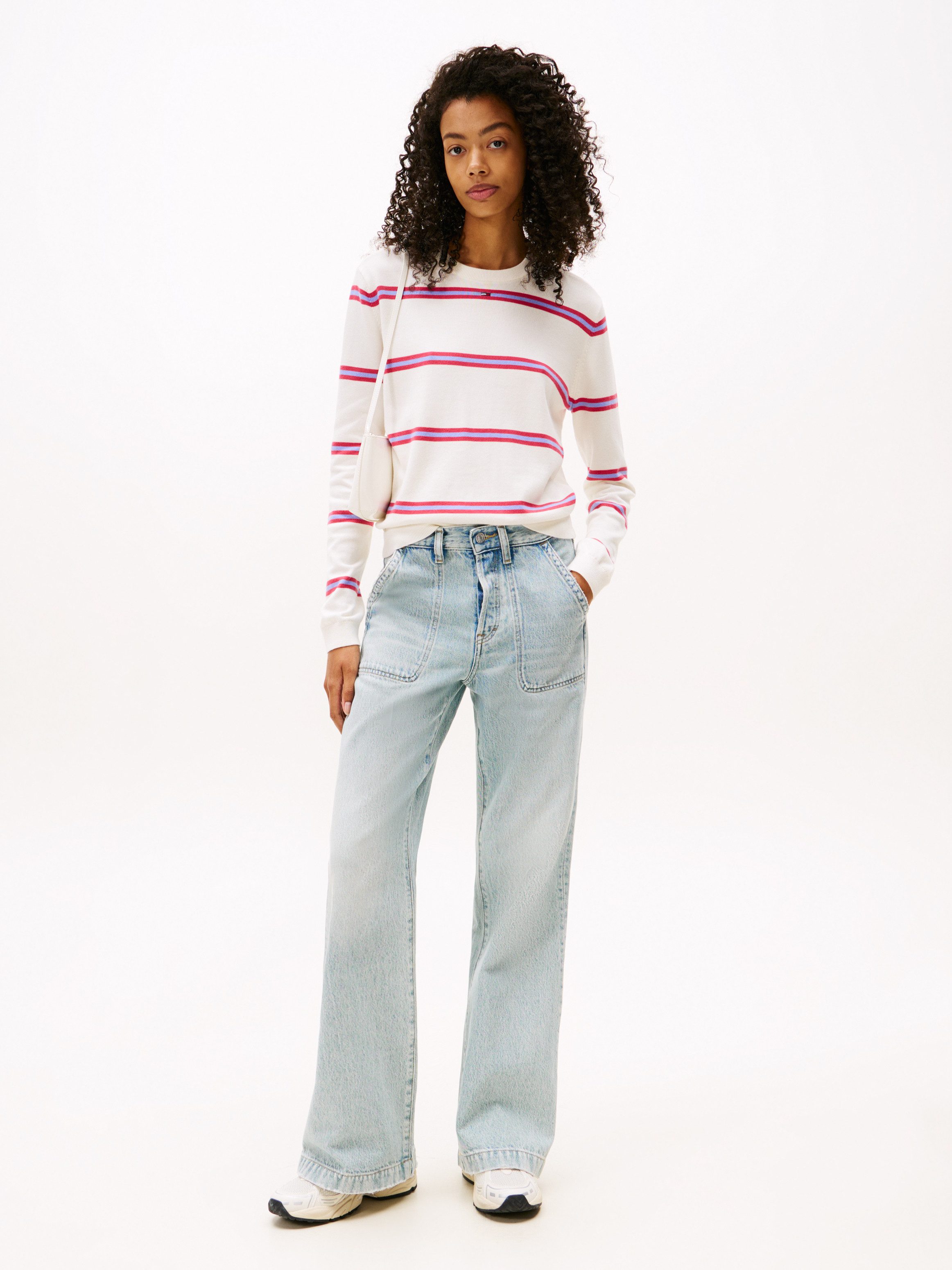 Tommy Jeans Strickpullover TJW ESSENTIAL CREW günstig online kaufen