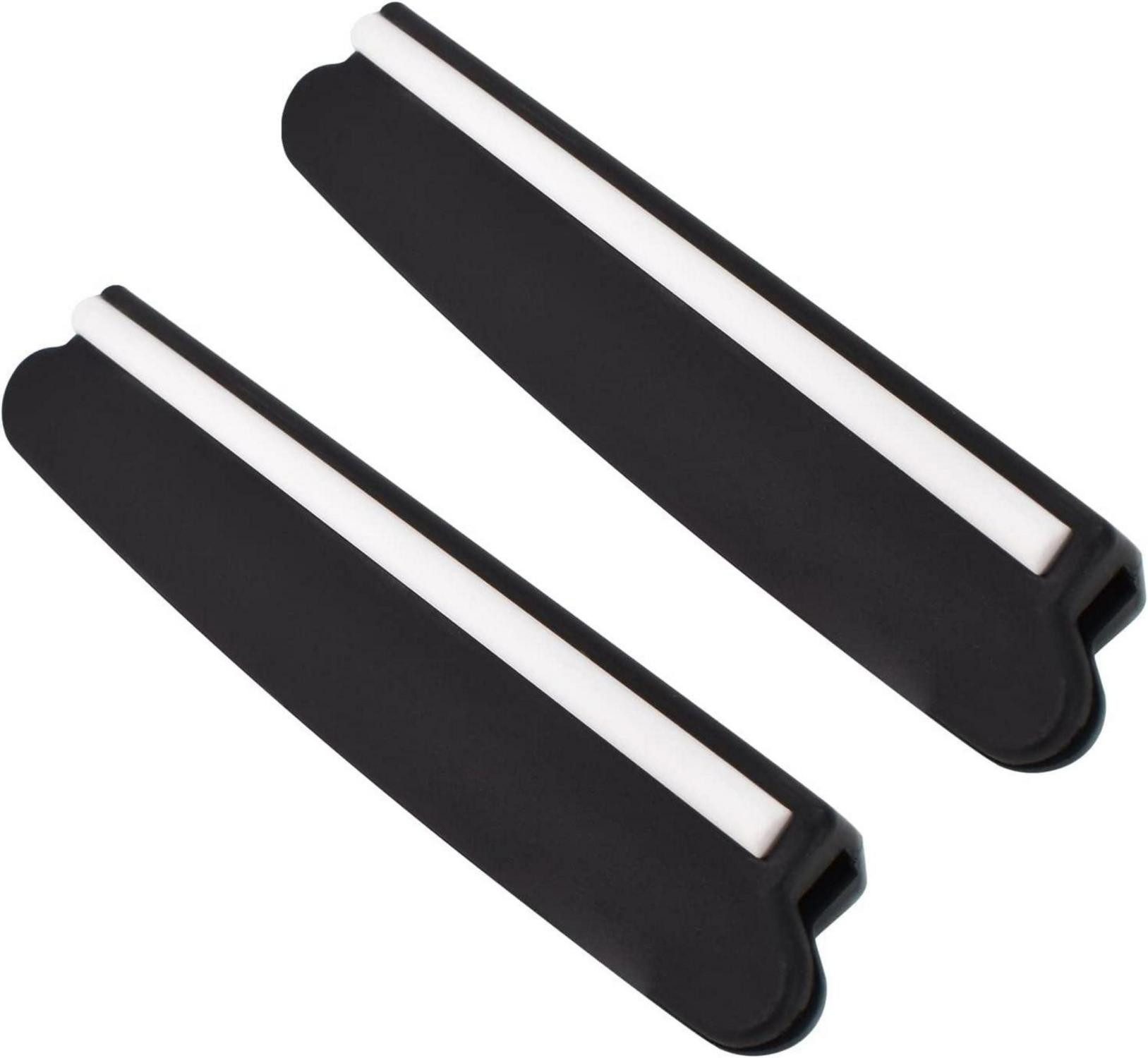 Packpapier Schleifhilfe Set Messerschärfer Winkel Halter Schwarz 2 Stück