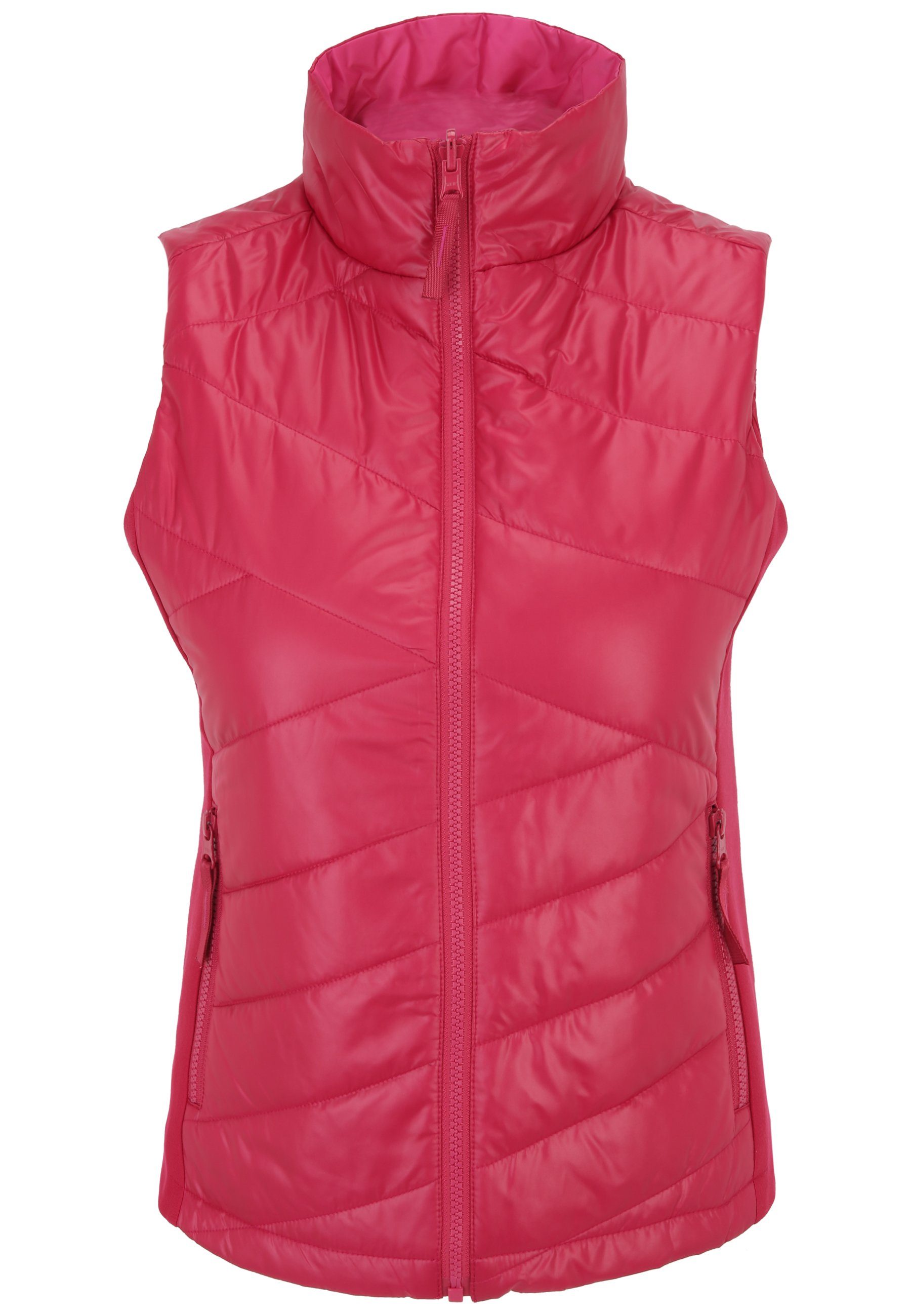 Krimson (1-tlg) Klover Steppweste Sela Reversible pink Vest