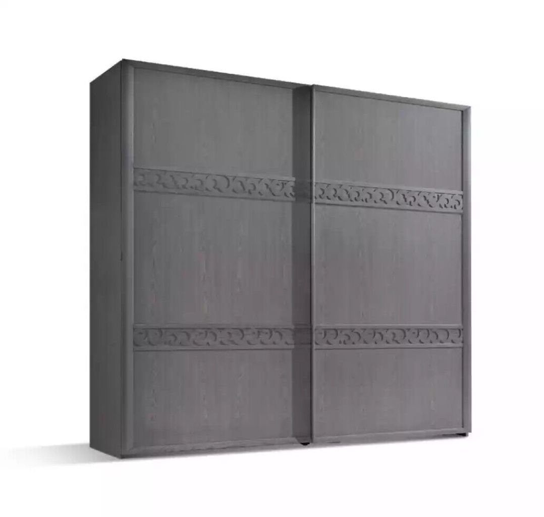Kleiderschrank 1x (1-St., Made Italy Kleiderschrank Schlafzimmer in Schrank Schwebetürenschrank Kleiderschrank) Luxus JVmoebel