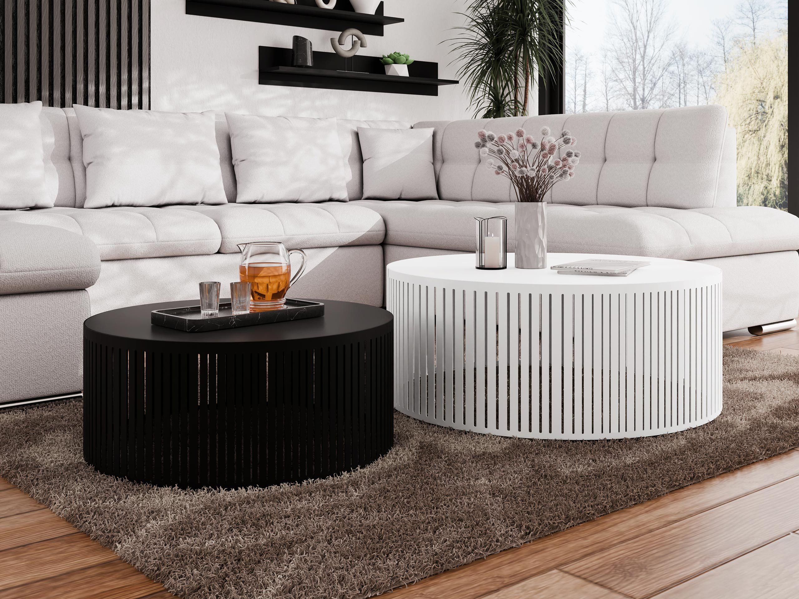 MIRJAN24 Couchtisch Velede (2er-Set), Gestell aus günstig online kaufen