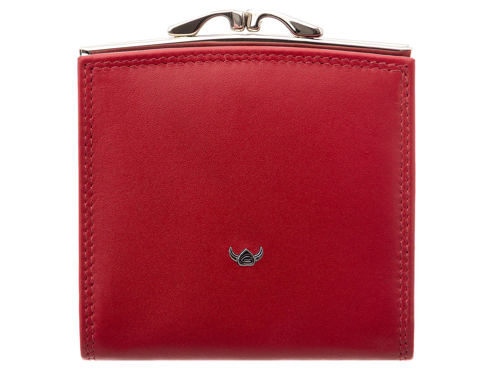 Golden Head Kartenetui Polo RFID Geldbörse 204951 Bügelbörse (Stück, 1-tlg., 1), Doppelsteppnähte