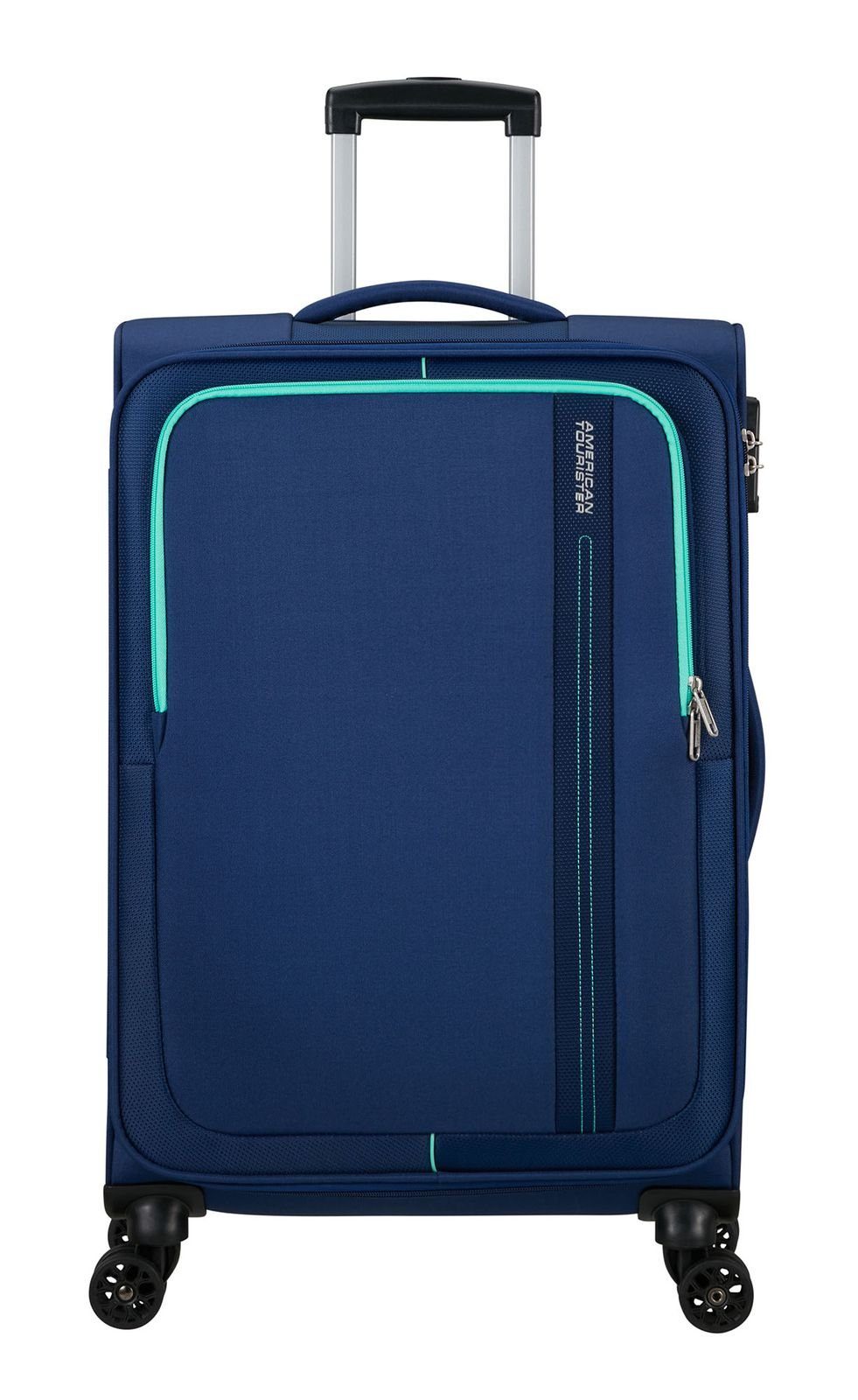 American Tourister® Weichgepäck-Trolley Sea Seeker, 4 Rollen Combat Navy