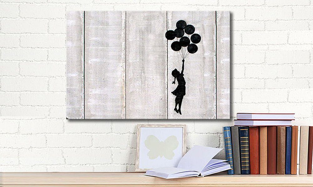 WandbilderXXL Leinwandbild Banksy No3, Streetart (1 St), Wandbild,in 6 Größ günstig online kaufen