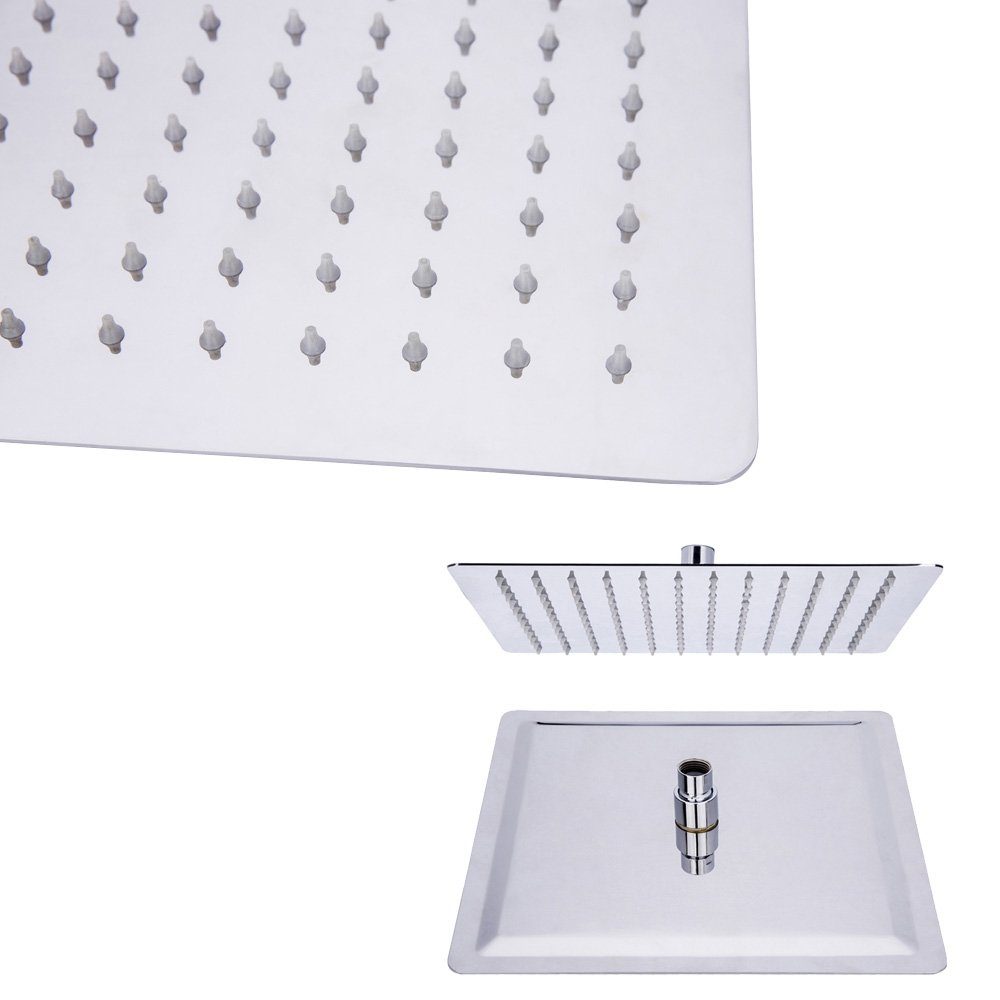 Sanlingo Regenduschkopf Edelstahl Poliert Regenbrause Regenschauer Flach Du günstig online kaufen