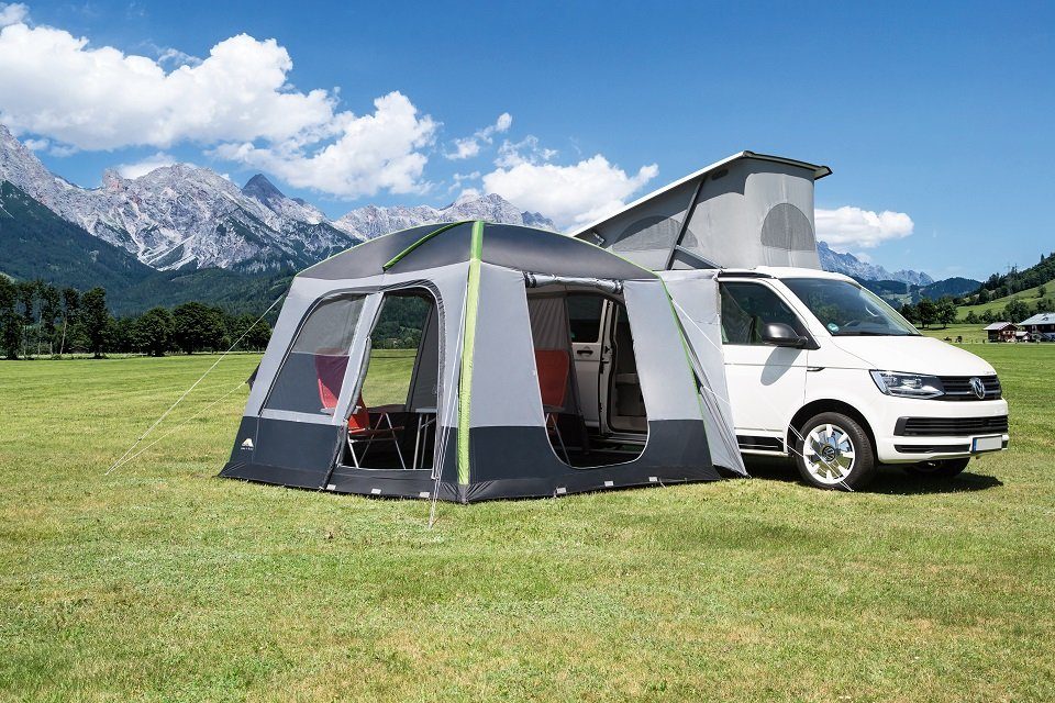 dwt aufblasbares Zelt Buszelt Isola Air Turbo, 300 x 300 cm (Einkammer-Air  In-Luftsystem), (1 tlg)