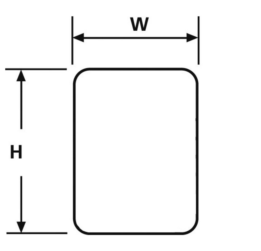 Thumbnail - HellermannTyton Etiketten HellermannTyton 598-92427 TAG124FB-270-YE Kabel-Etikett Helasign 19 x