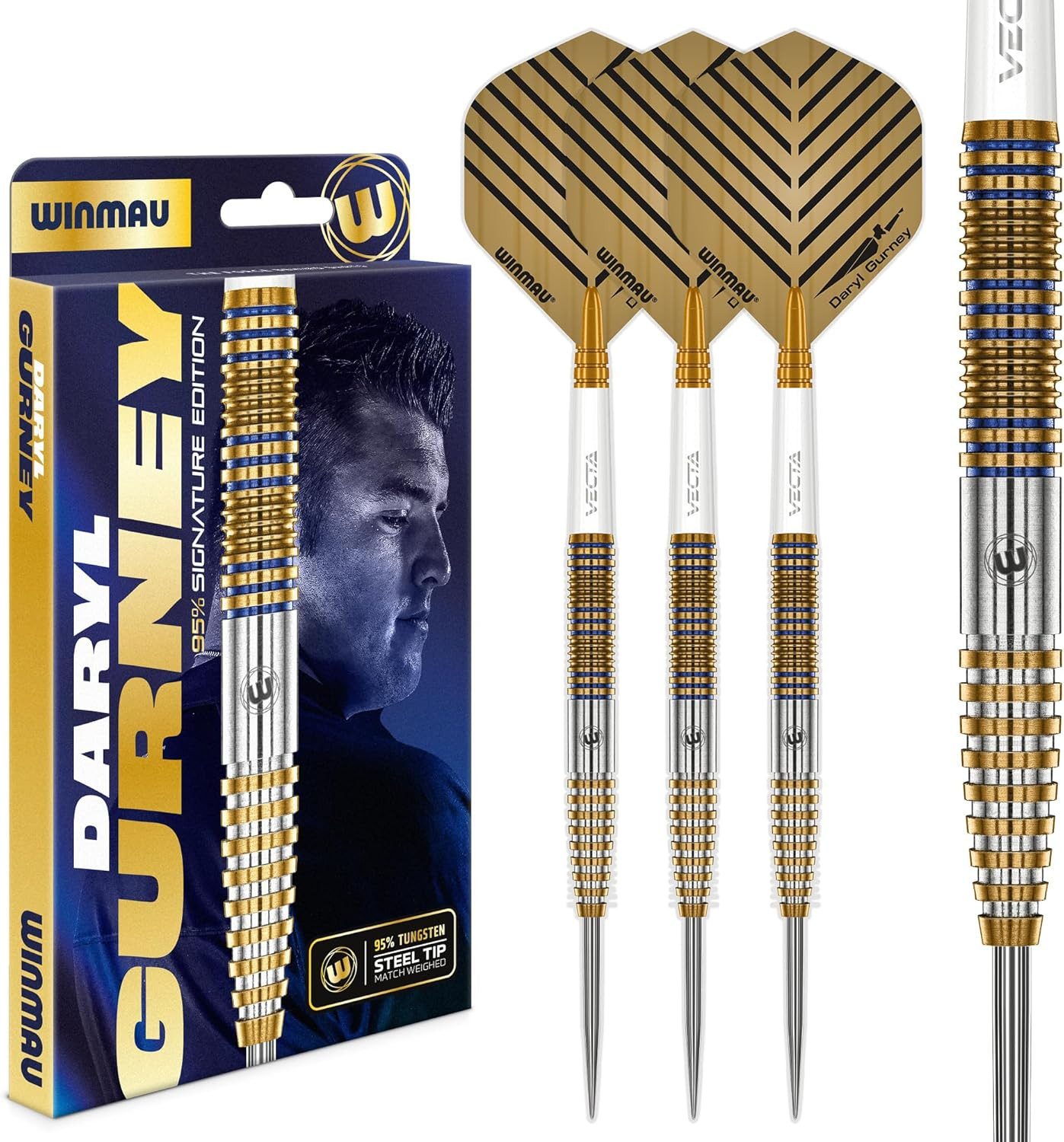 Dartpfeil Daryl Gurney Signature Edition - 23g - 95% Tungsten