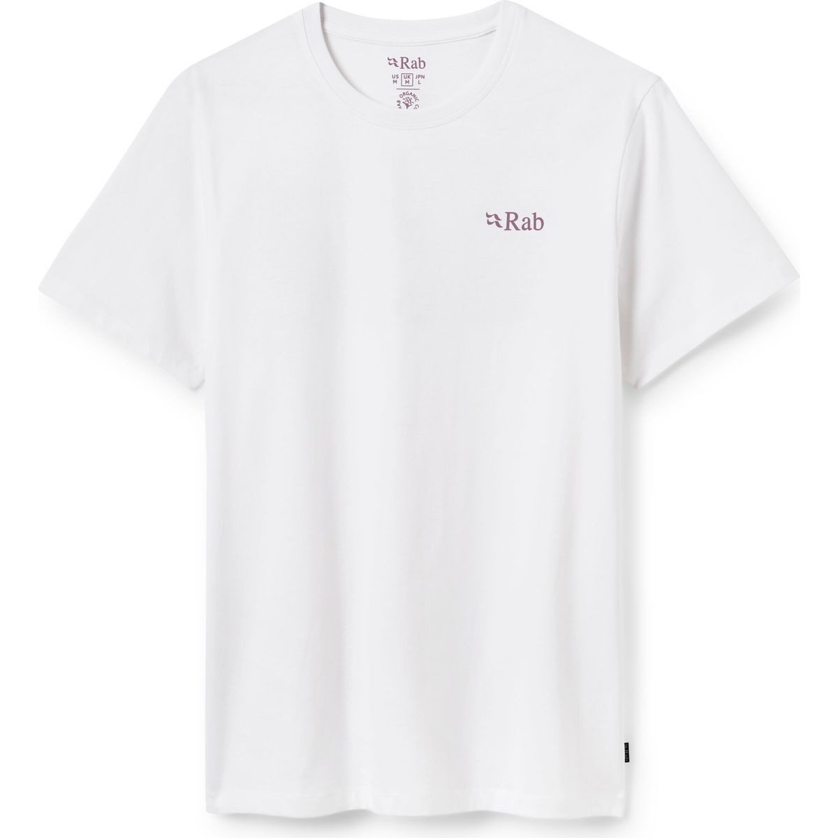 Rab Kurzarmshirt Stance Pitch Tee Lässiges, weiches T-Shirt aus Biobaumwolle für Herren, ideal für