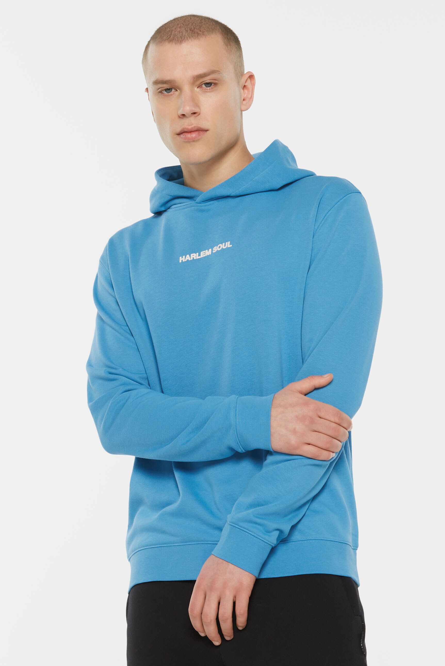 Harlem Soul Kapuzensweatshirt mit Rückenprint