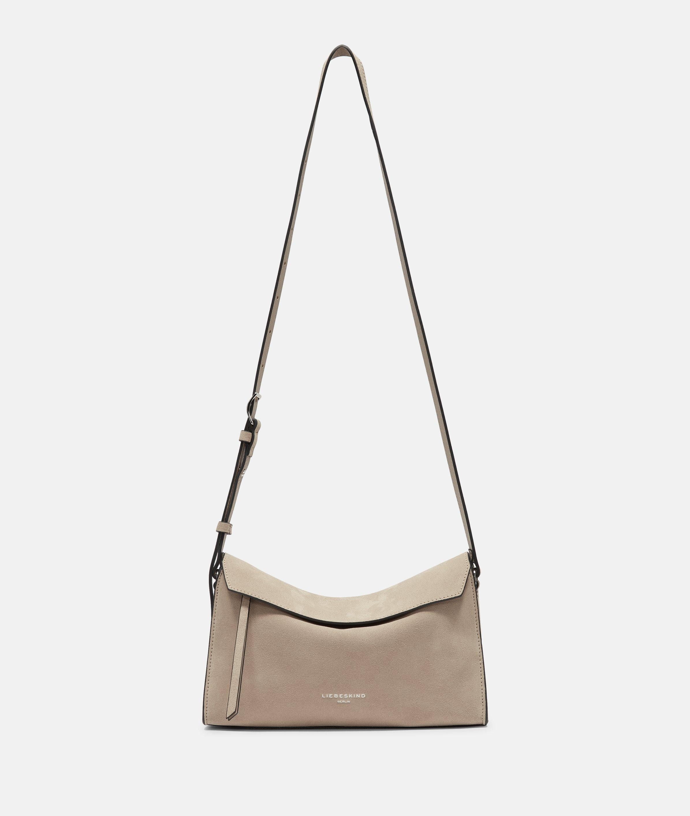 Liebeskind Berlin Umhängetasche Lora Crossbody S, Schultertasche aus weichem Leder