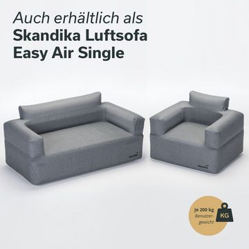 Skandika Luftsofa Easy Air Double, für 2 Personen, bis 200 kg, Tragetasche, Luft Couch, Camping