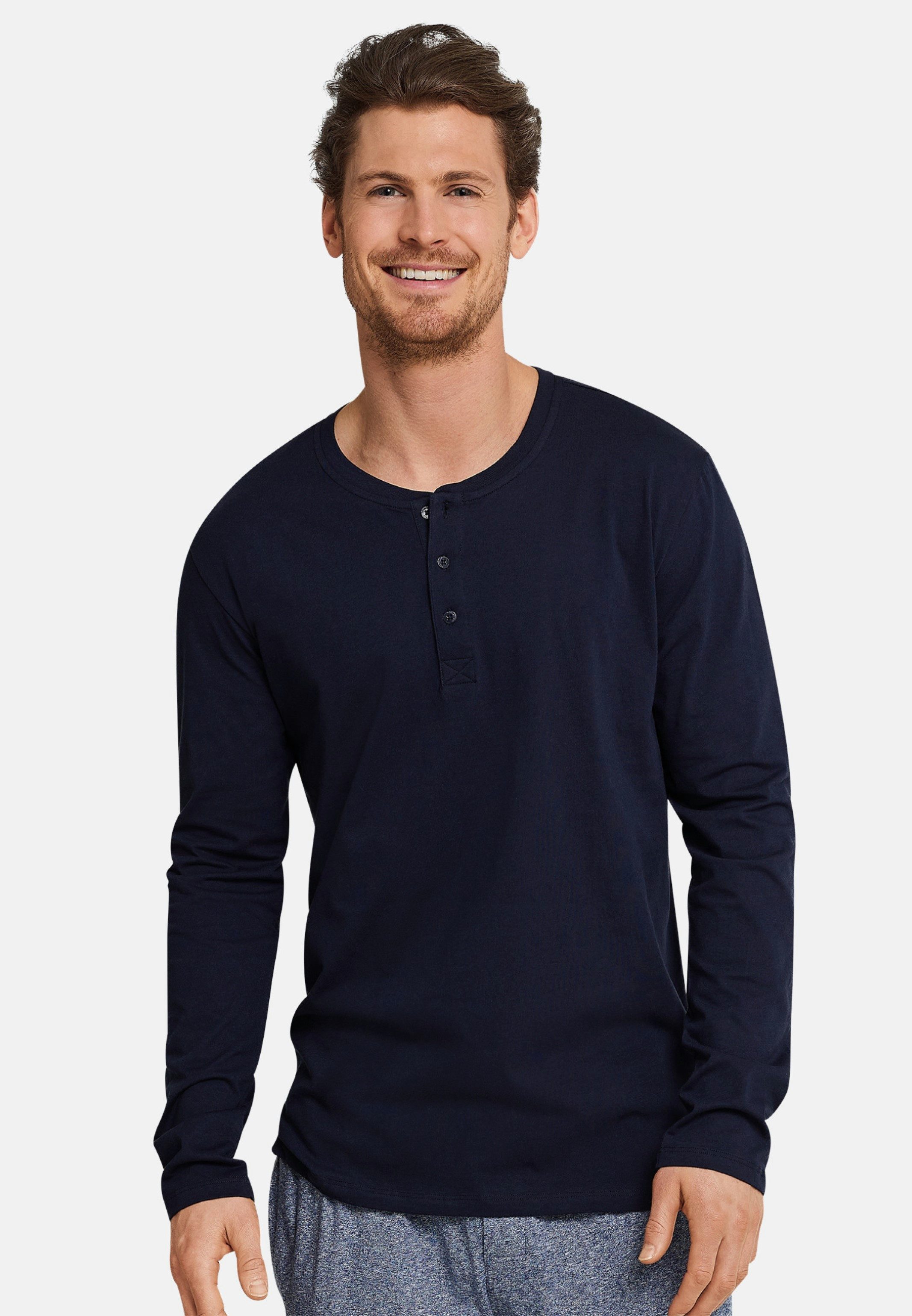 Schiesser Pyjamaoberteil Mix & Relax Basic günstig online kaufen