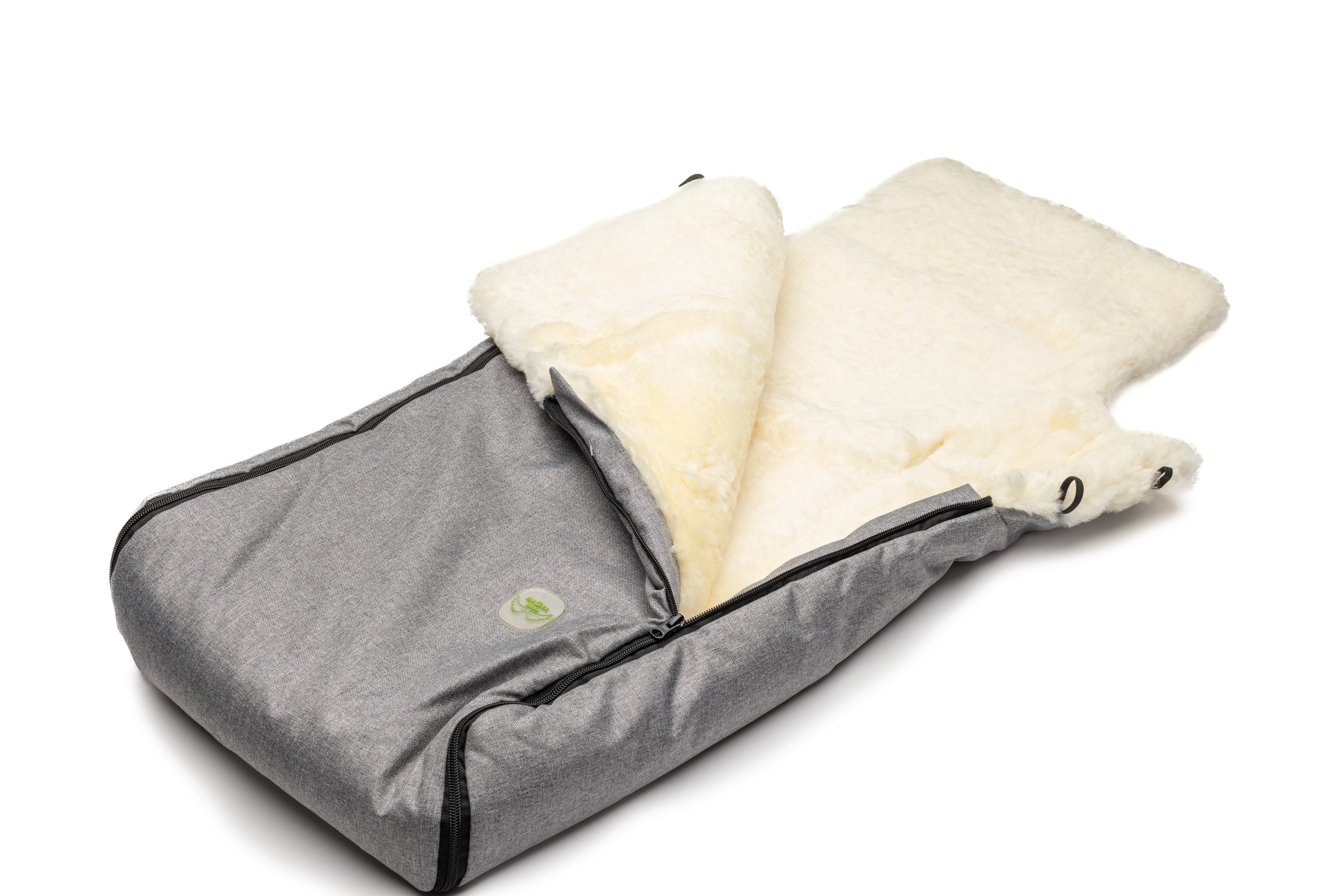 Reissner Lammfelle Fußsack Lammfell Babyfußsack KESSY für Kinderwagen und Buggy