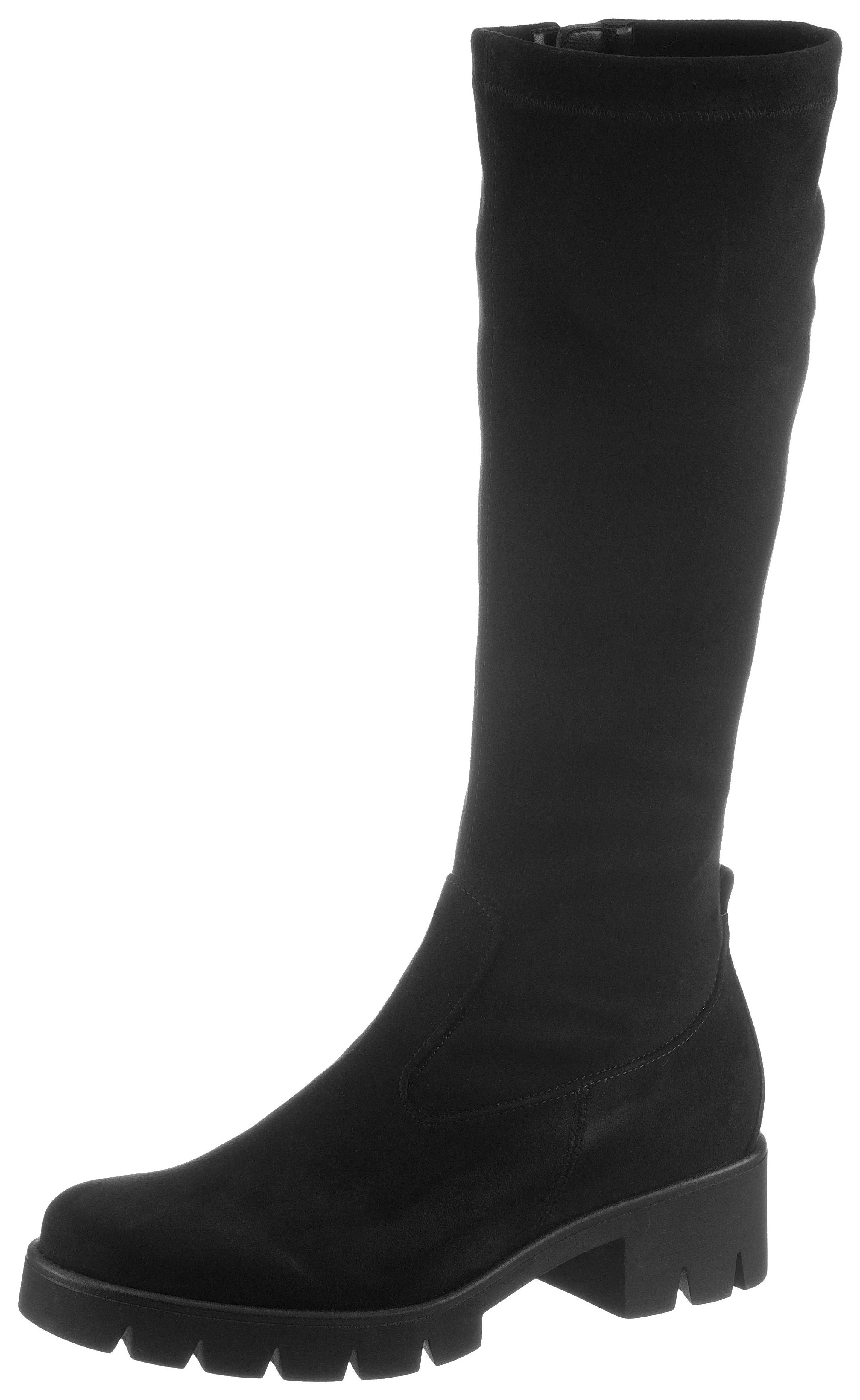 Gabor Stiefel mit XS-Stretch-Schaft schwarz