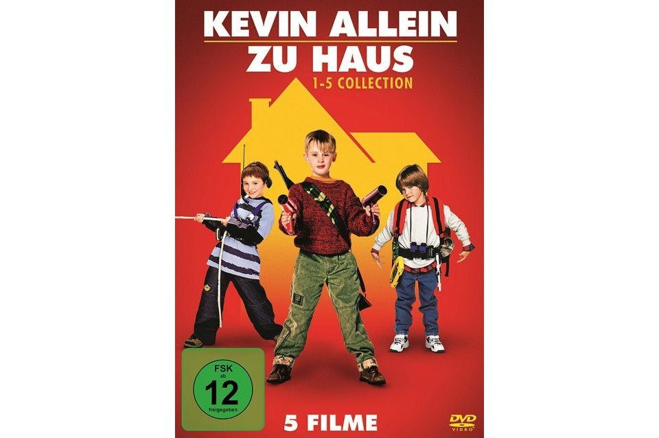 Leonine DVD Kevin allein zu Haus - Collection (Alle 5 Filme)