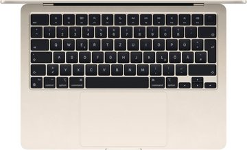 Apple MacBook Air 13" Notebook (34,46 cm/13,6 Zoll, Apple M3, 10-Core GPU, 512 GB SSD)