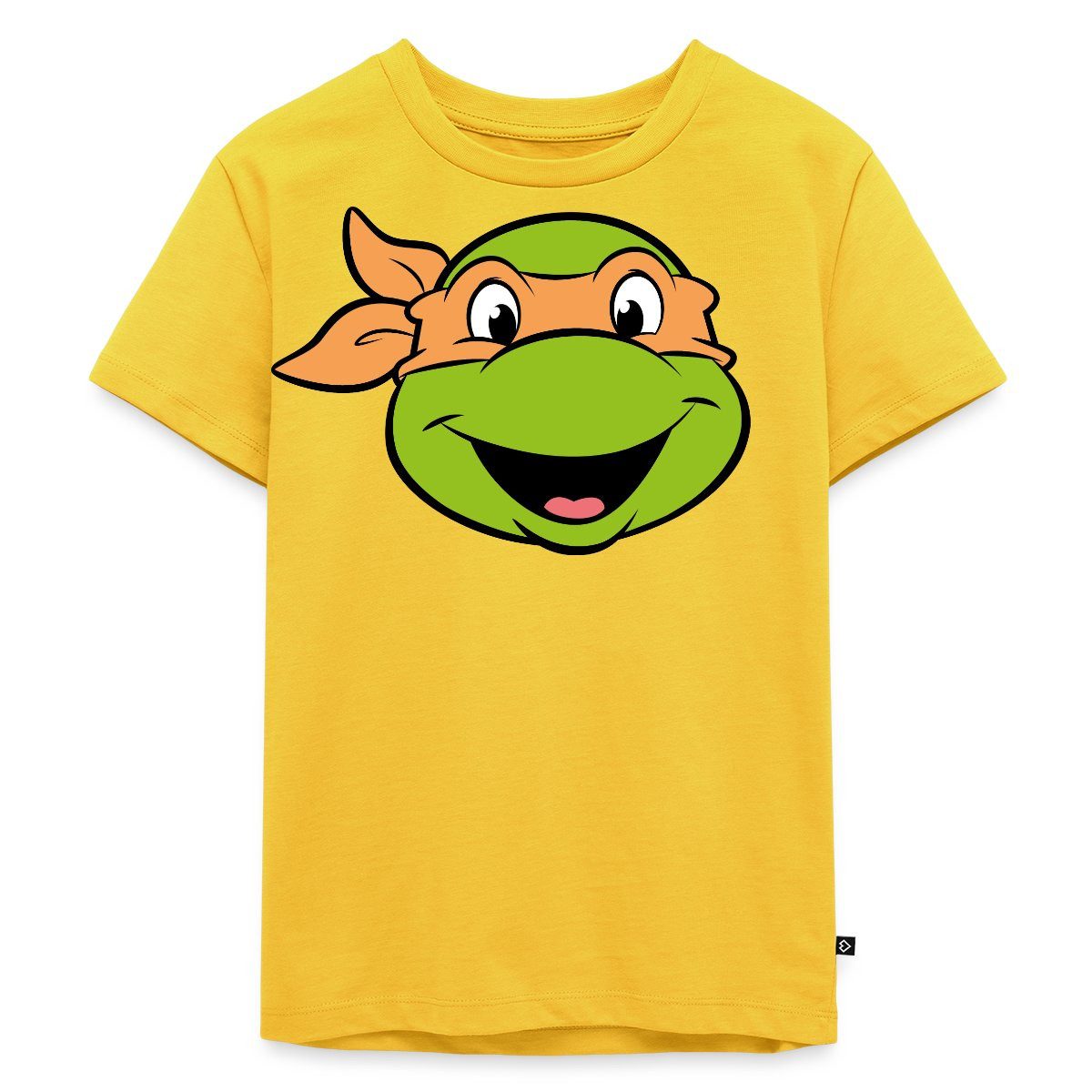 T-Shirt Teenage Mutant Ninja Turtles Michelangelo Kostüm Karneval Kinder Premi