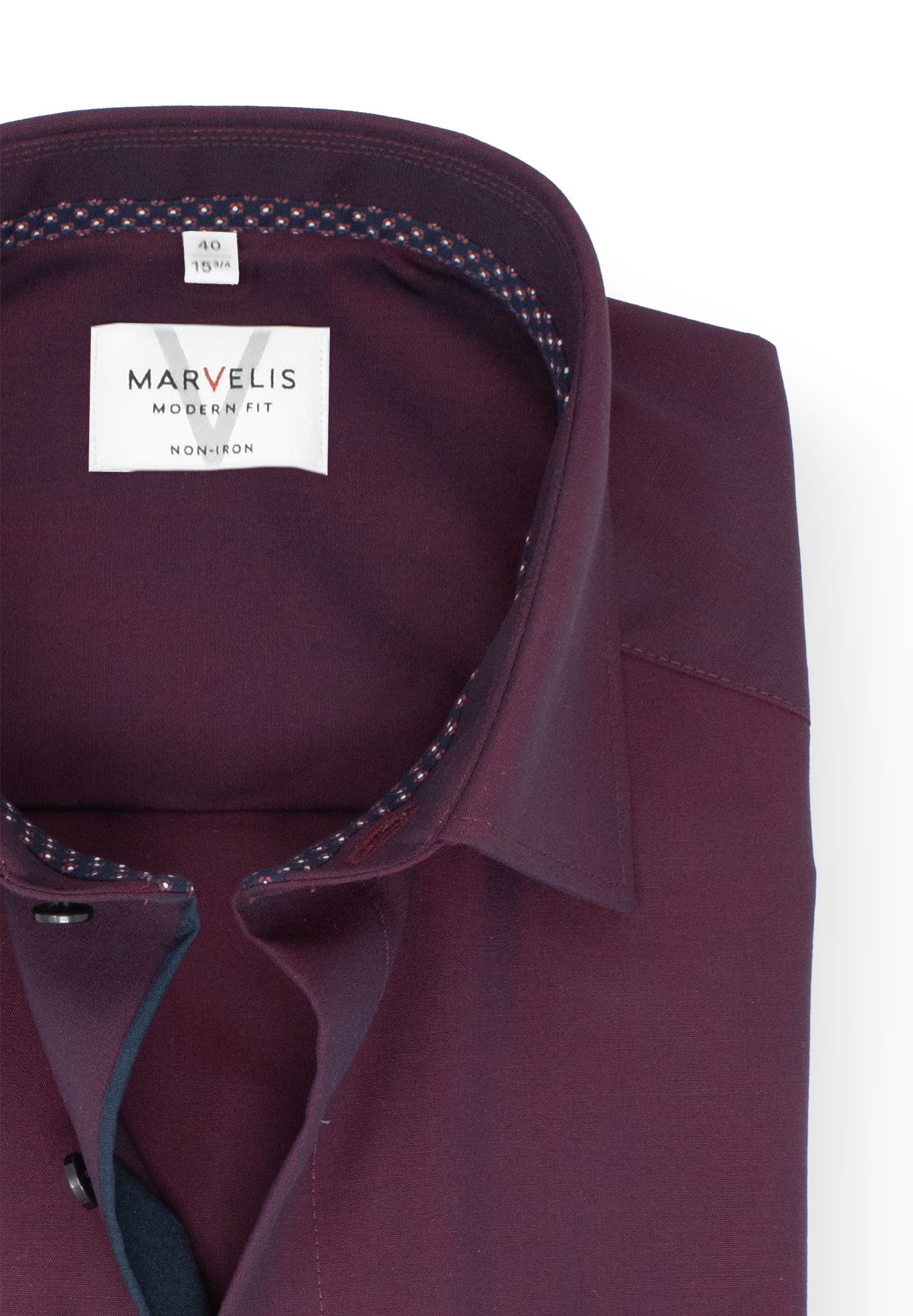 MARVELIS Businesshemd Modern Fit normale, leicht günstig online kaufen