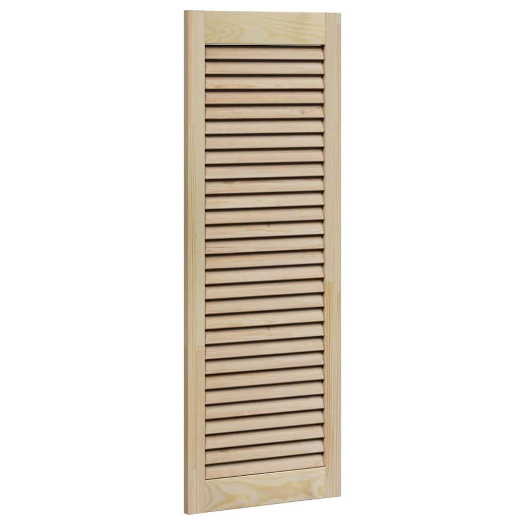 vidaXL Schranktür Schranktür Natur 110 x 2,1 x 39,5 cm Massives Kiefernholz (1 St)