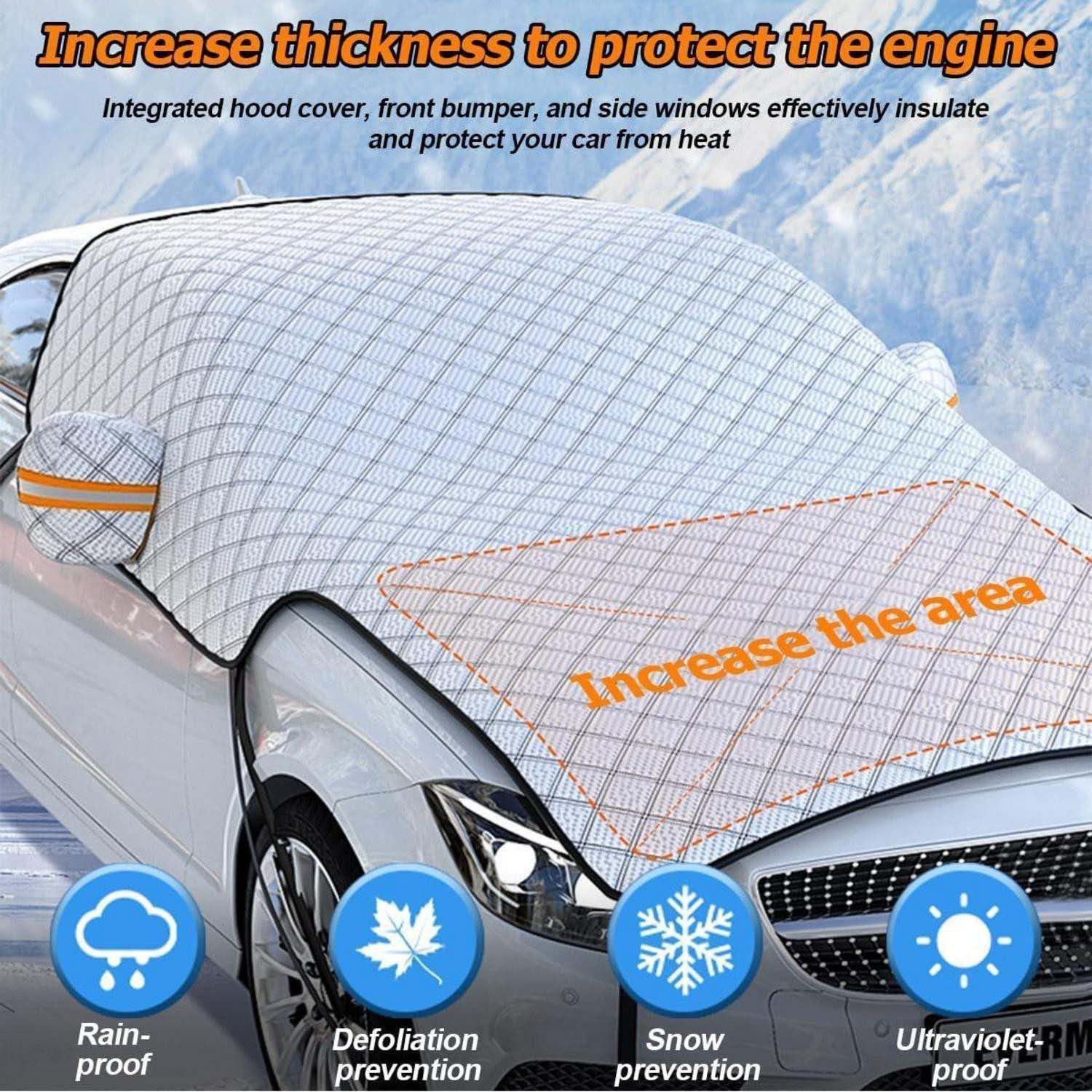 Trends for Living: Autoplane car windshield cover, waterproof and frost-proof, foldable