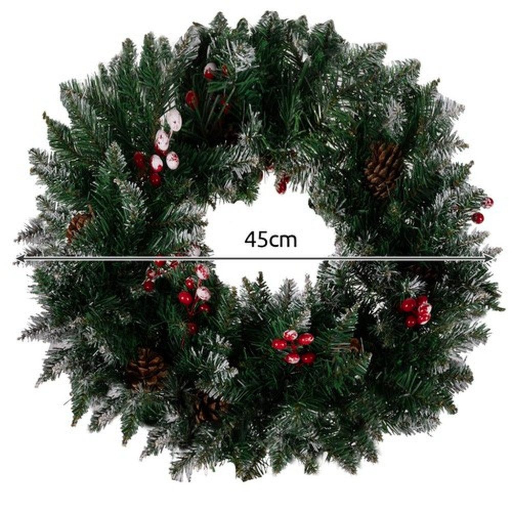 Ruhhy Adventskranz Weihnachtskranz Dekokranz, 45 cm Kranz günstig online kaufen