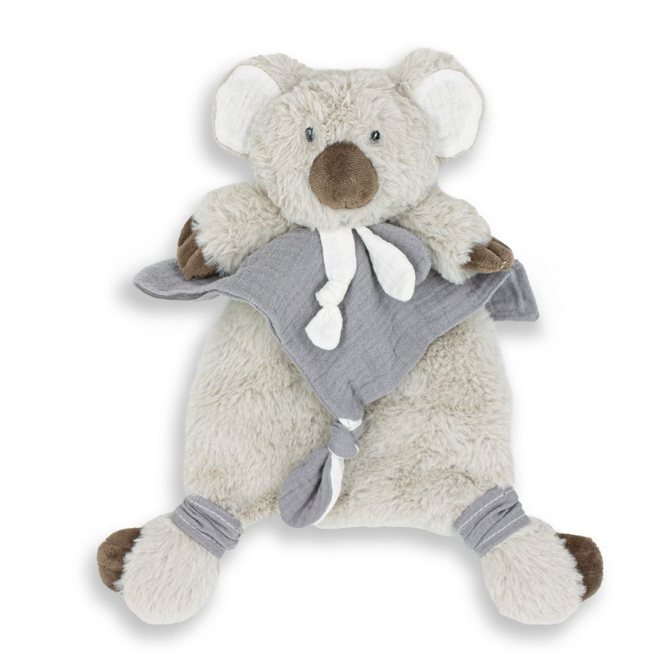 Babykajo Schnuffeltuch Baby, (kuschlig weich, 1-tlg), Kuschliges Schmusetuch mit Plüsch und Muslim Stoff