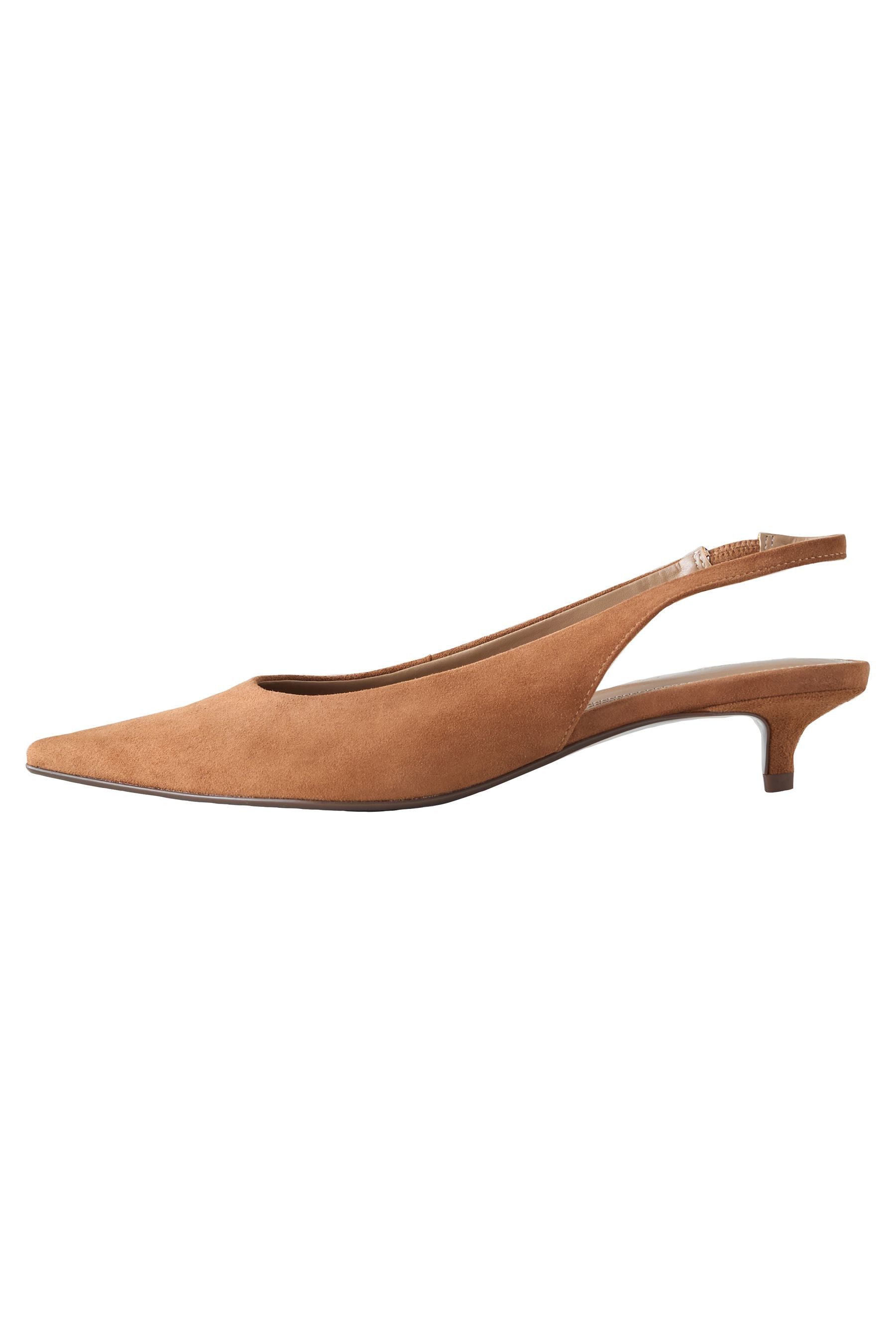 Next Forever Comfort® spitze Slingbacks aus Leder Slingsandale (1-tlg) günstig online kaufen