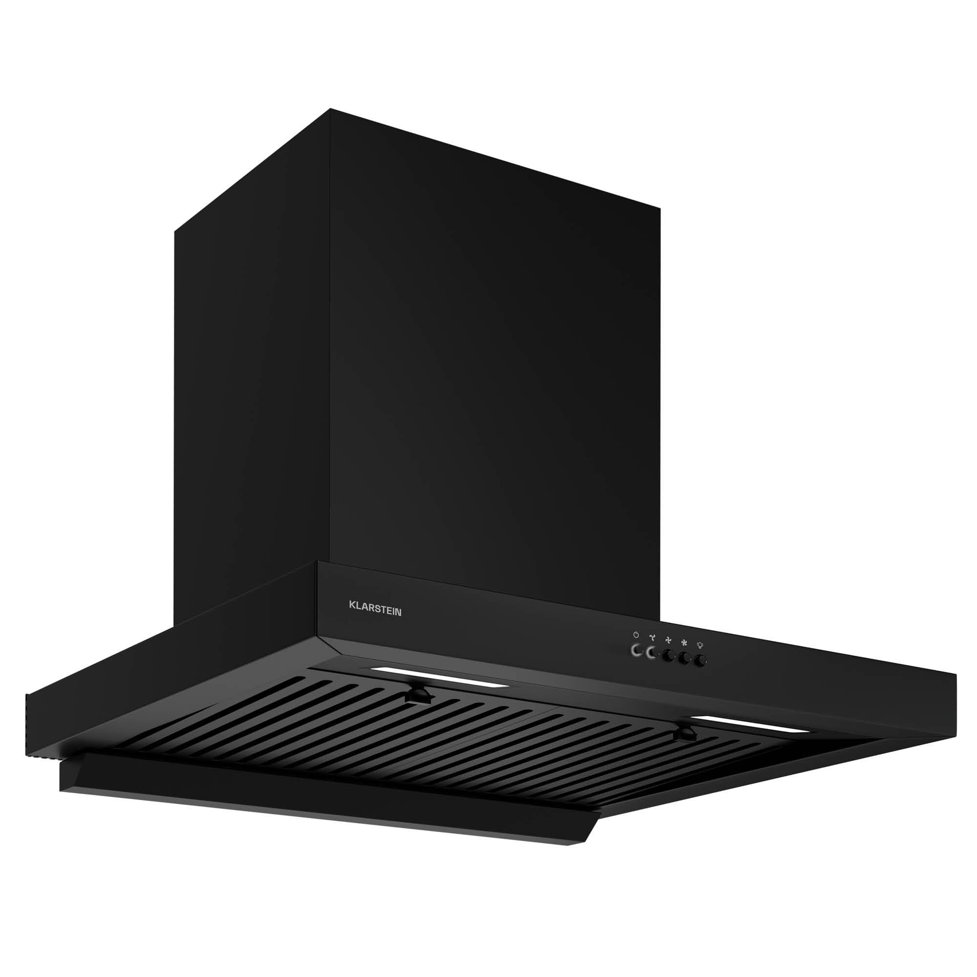 Klarstein Deckenhaube AeroClean 60 AeroClean 60, Dunstabzugshaube Küche Abzughaube Abluft Umluft Edelstahl LED