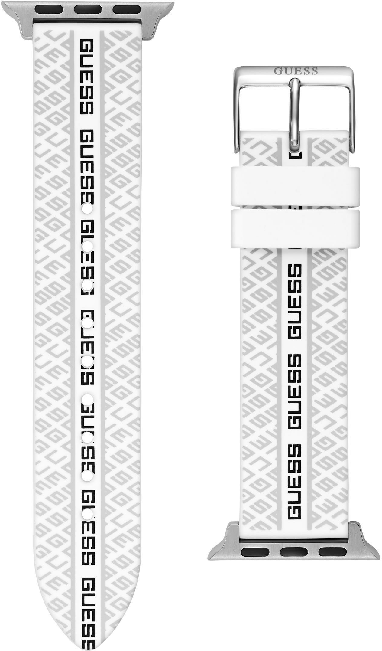 Guess Smartwatch-Armband Apple Strap, CS2012S1, Wechselarmband, Ersatzband, Silikon, passend für die Apple Watch