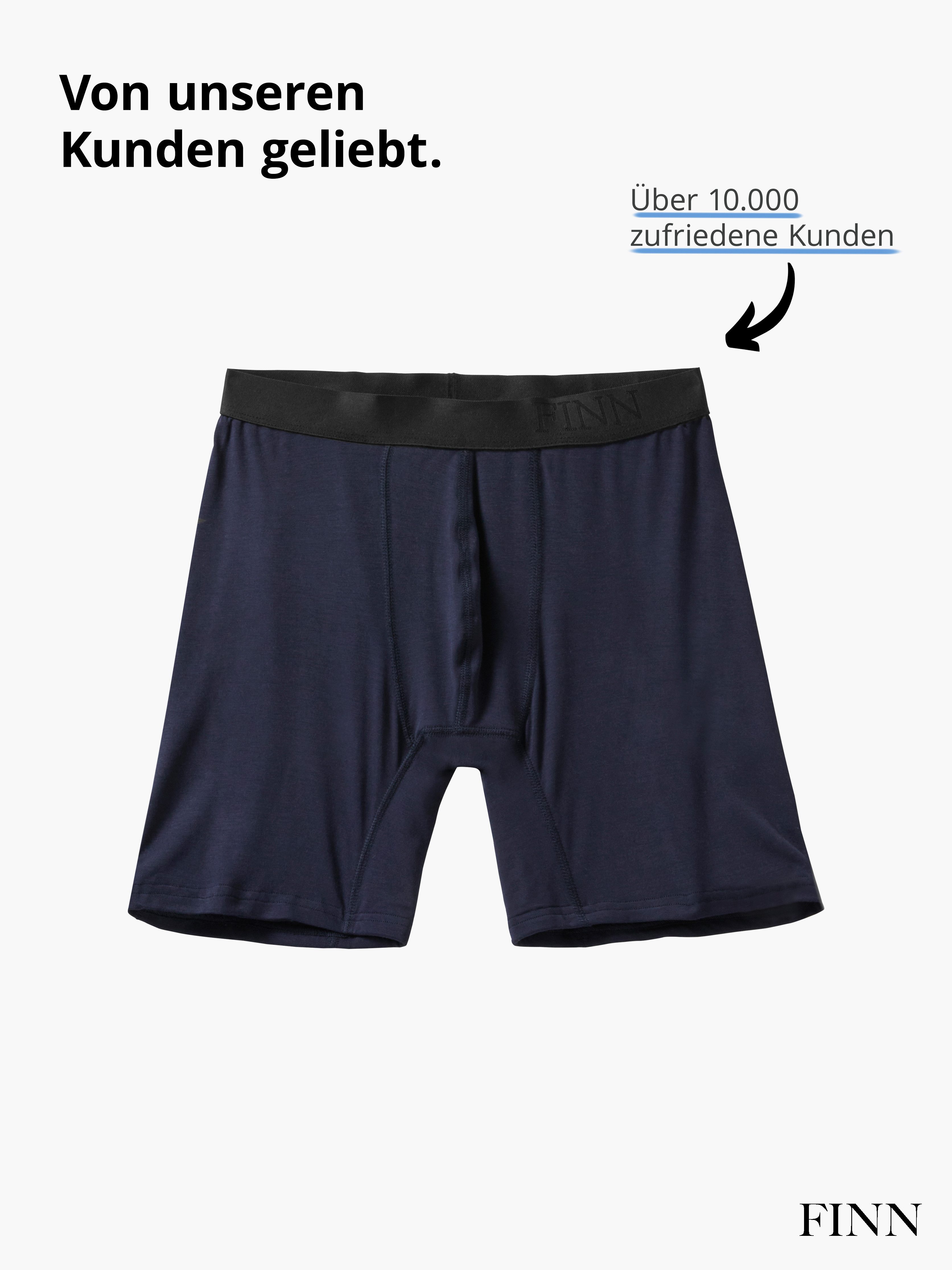 FINN Design Boxershorts Anti-Schweiß Unterhose Herren gegen starkes Schwitzen am Gesäß Schutz vor Schweißflecken und Schweißgeruch – Bild 5 von 5
