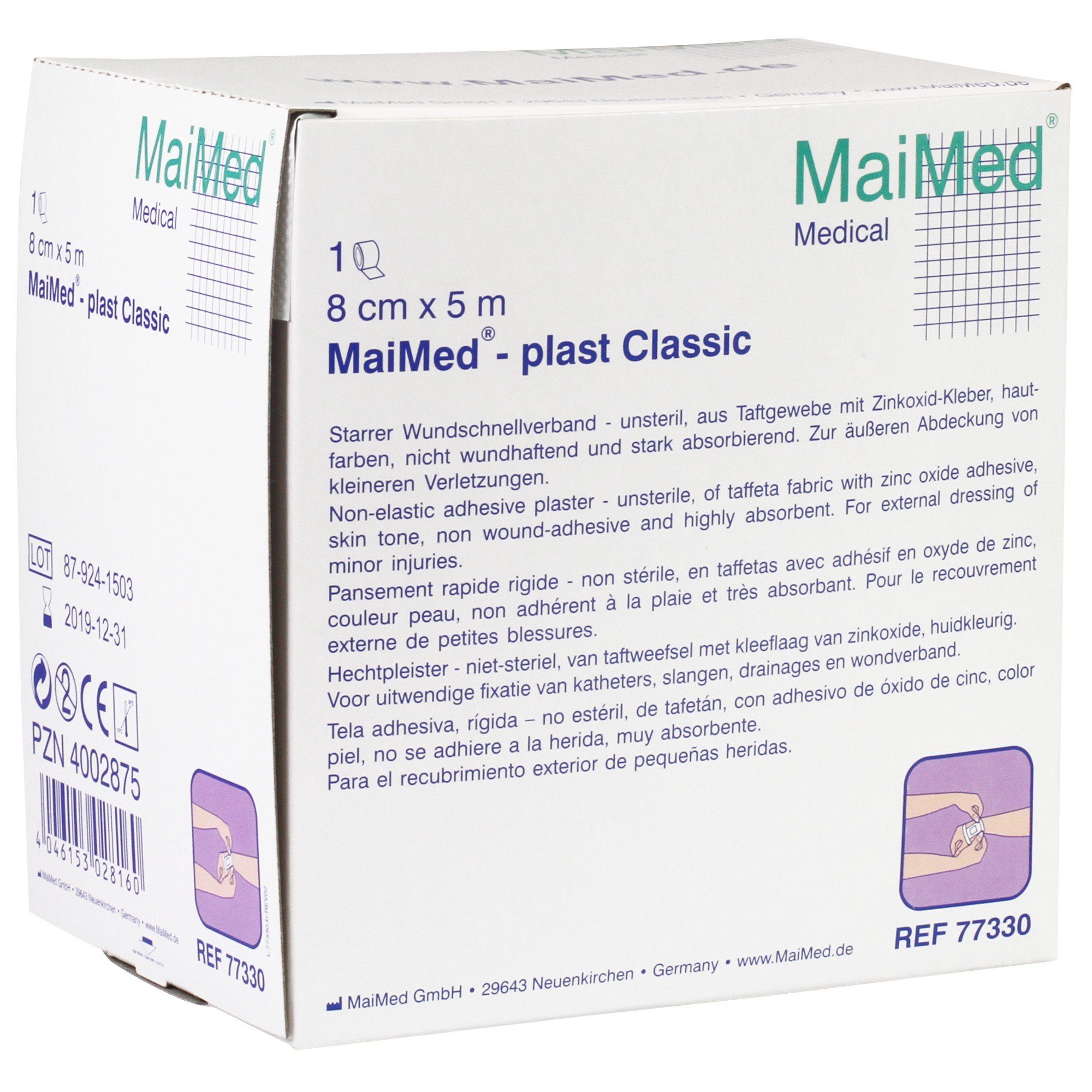 MaiMed Bandage Wundschnellverband Rollenpflaster