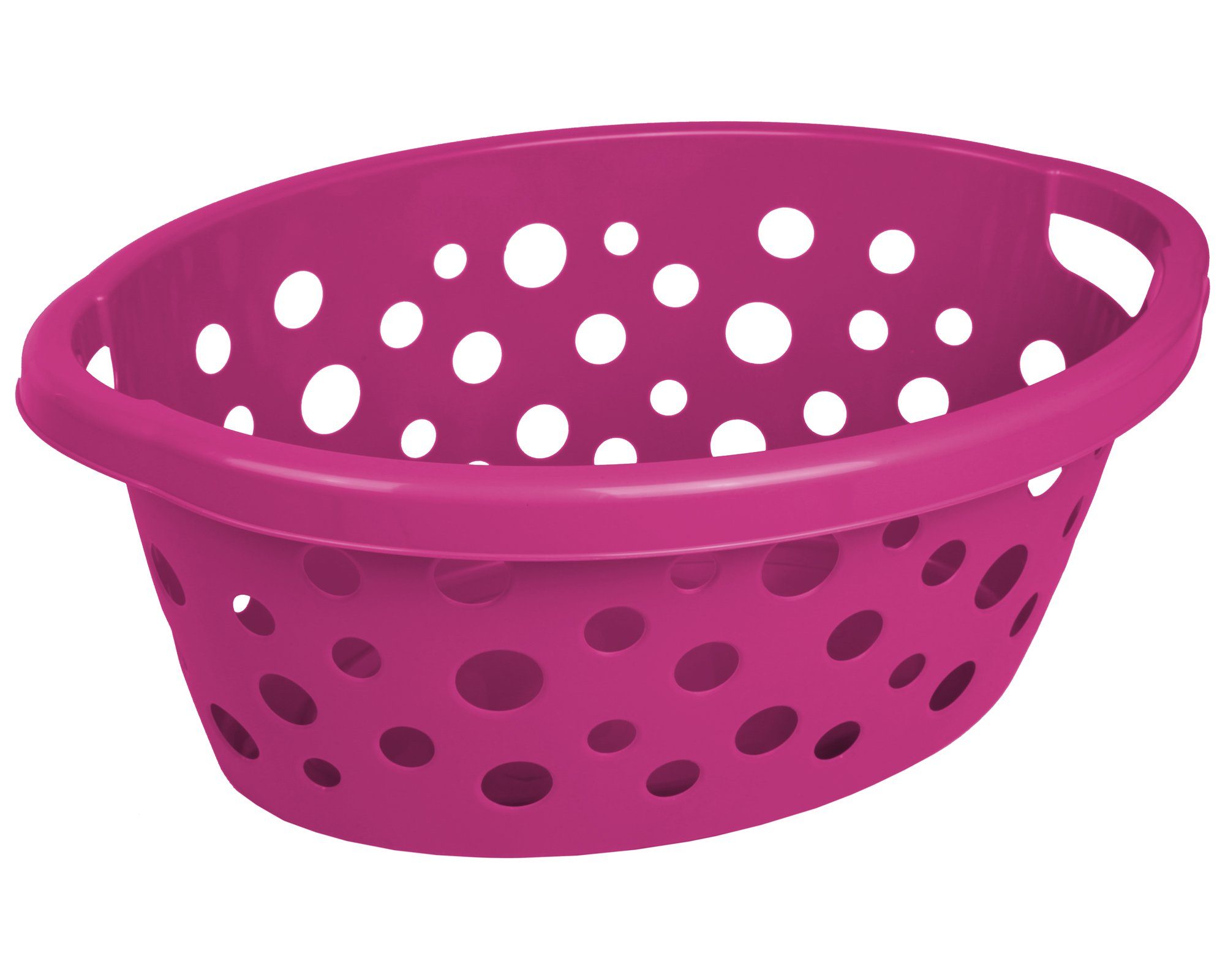 ONDIS24 Wäschekorb »Wäschebox Wäschekorb Kunststoff 25 Liter Fuchsia